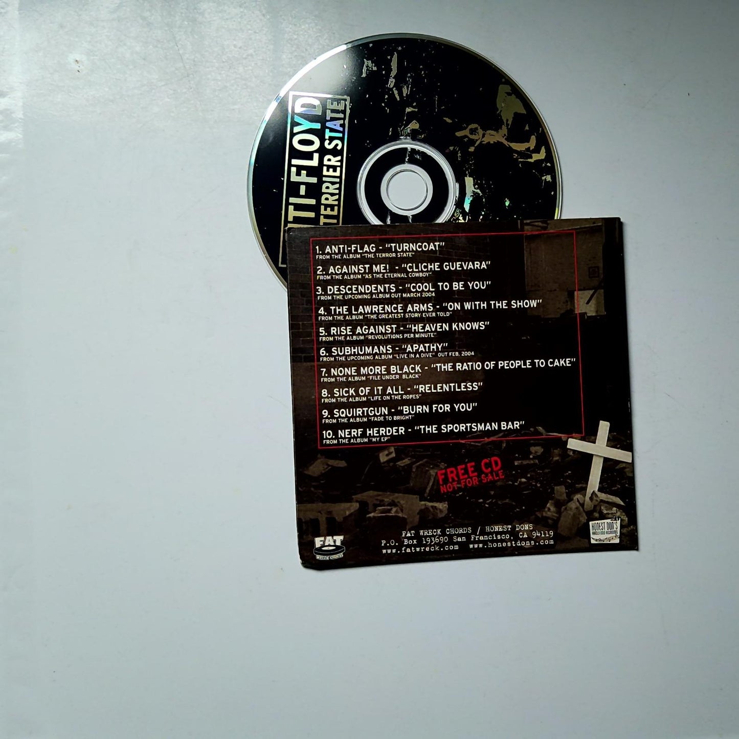 Various – Anti-Floyd The Terrier State (CD, 2003) US