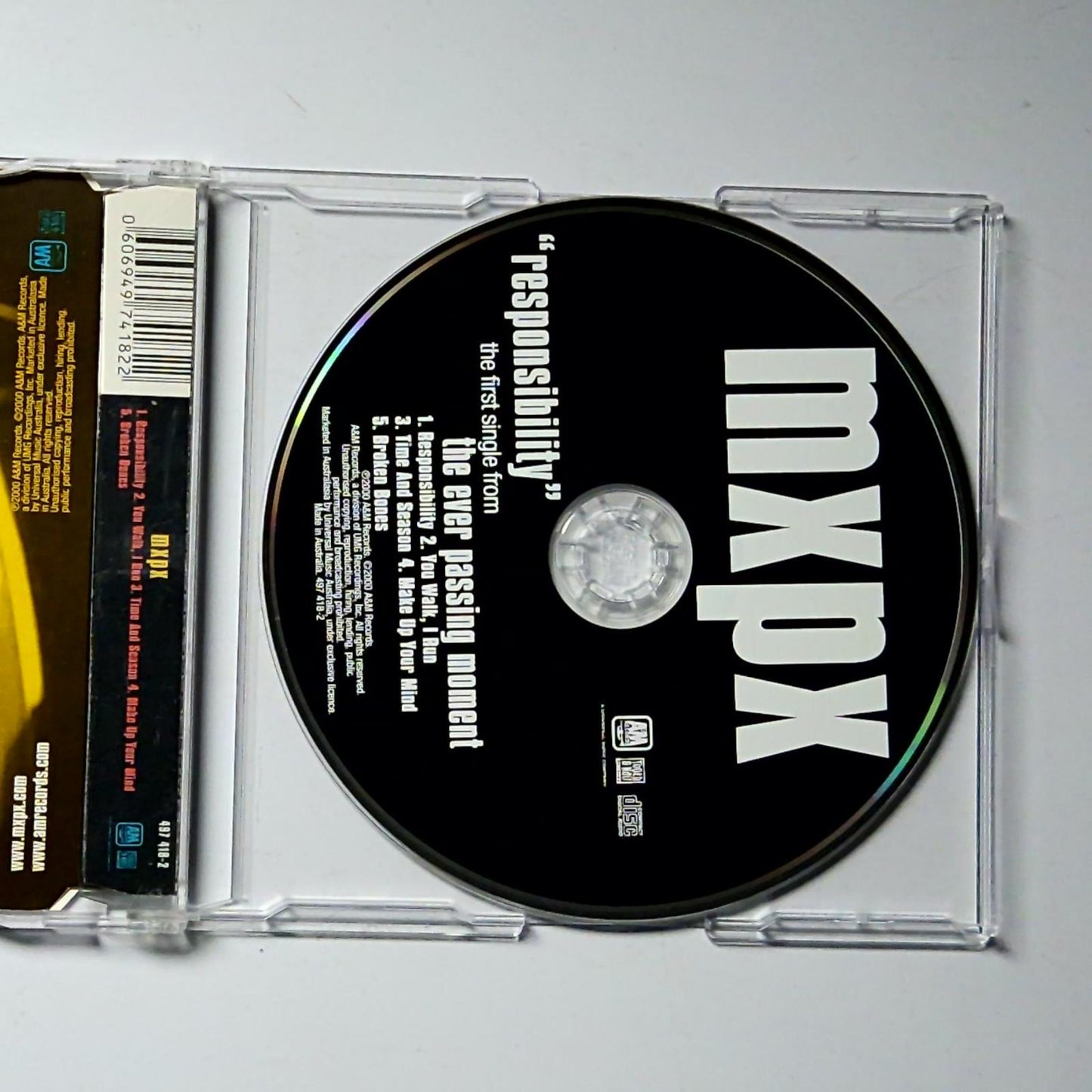 MxPx – Responsibilty (CD, 2000) Australia 497 418-2