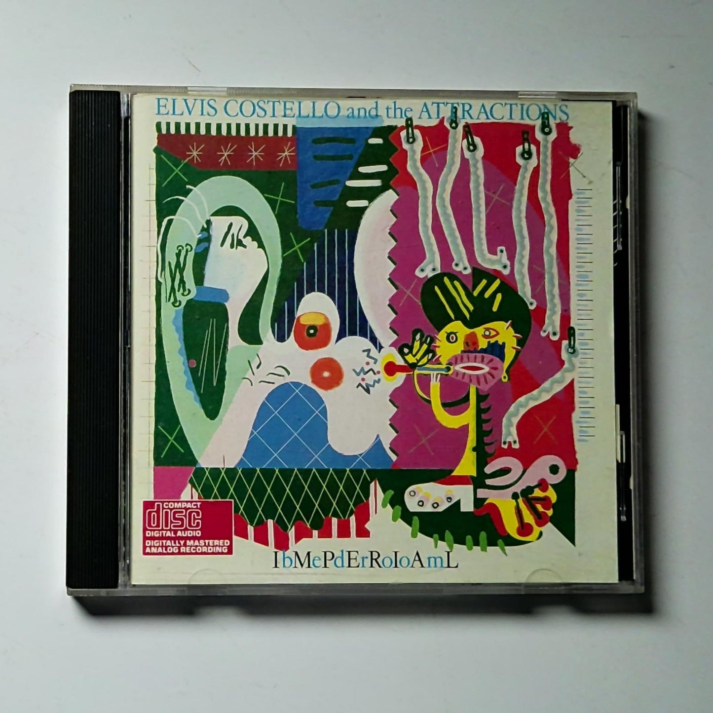 Elvis Costello & The Attractions – Imperial Bedroom (CD, 1986) US CK 38157