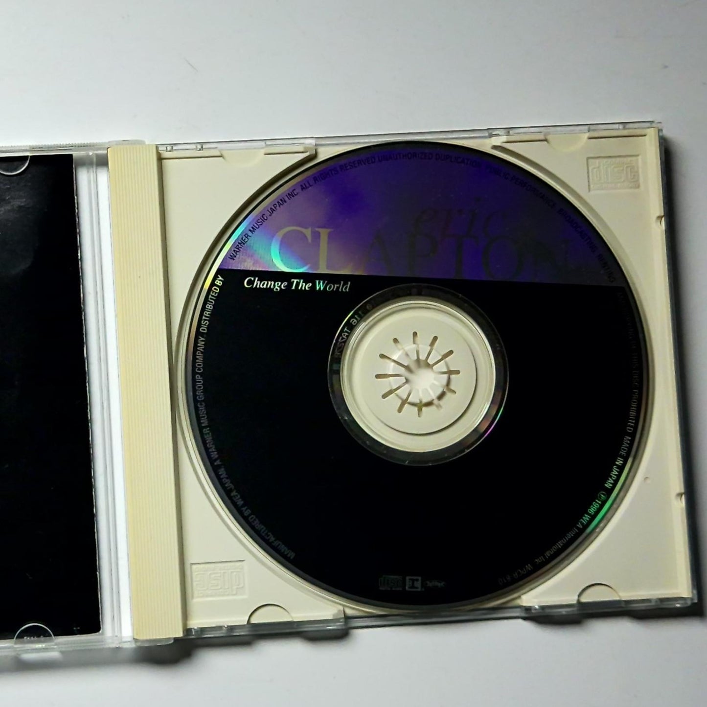 Eric Clapton – Change The World (CD, 1996) Japan WPCR-810