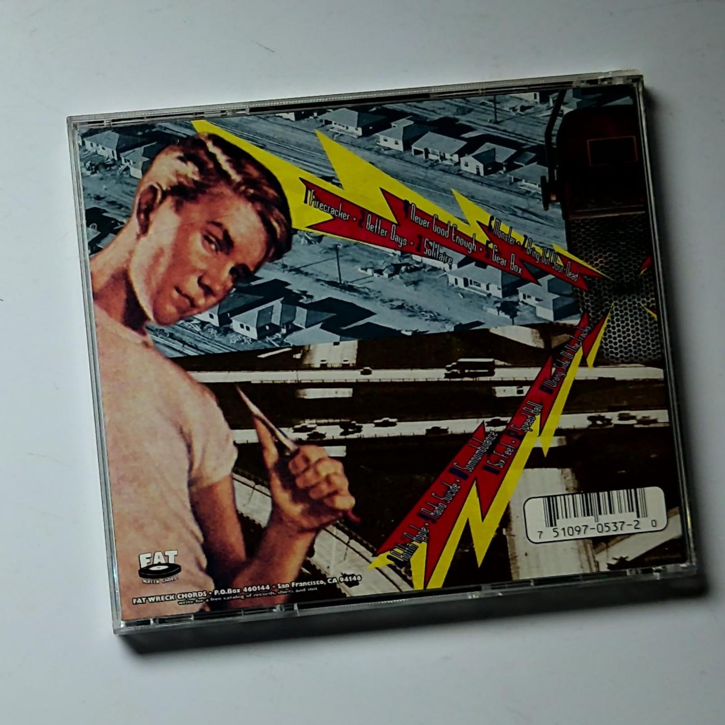 Strung Out – Suburban Teenage Wasteland Blues (CD, 1996) US FAT537-2