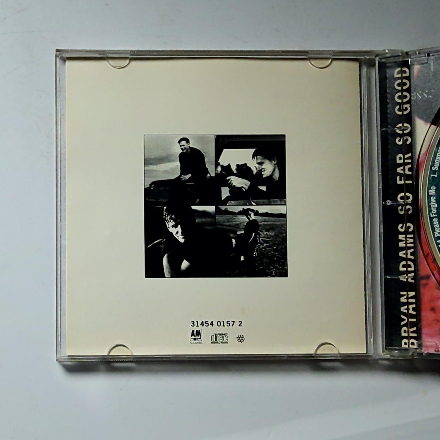 Bryan Adams – So Far So Good (CD, 1993) US 31454 0157 2