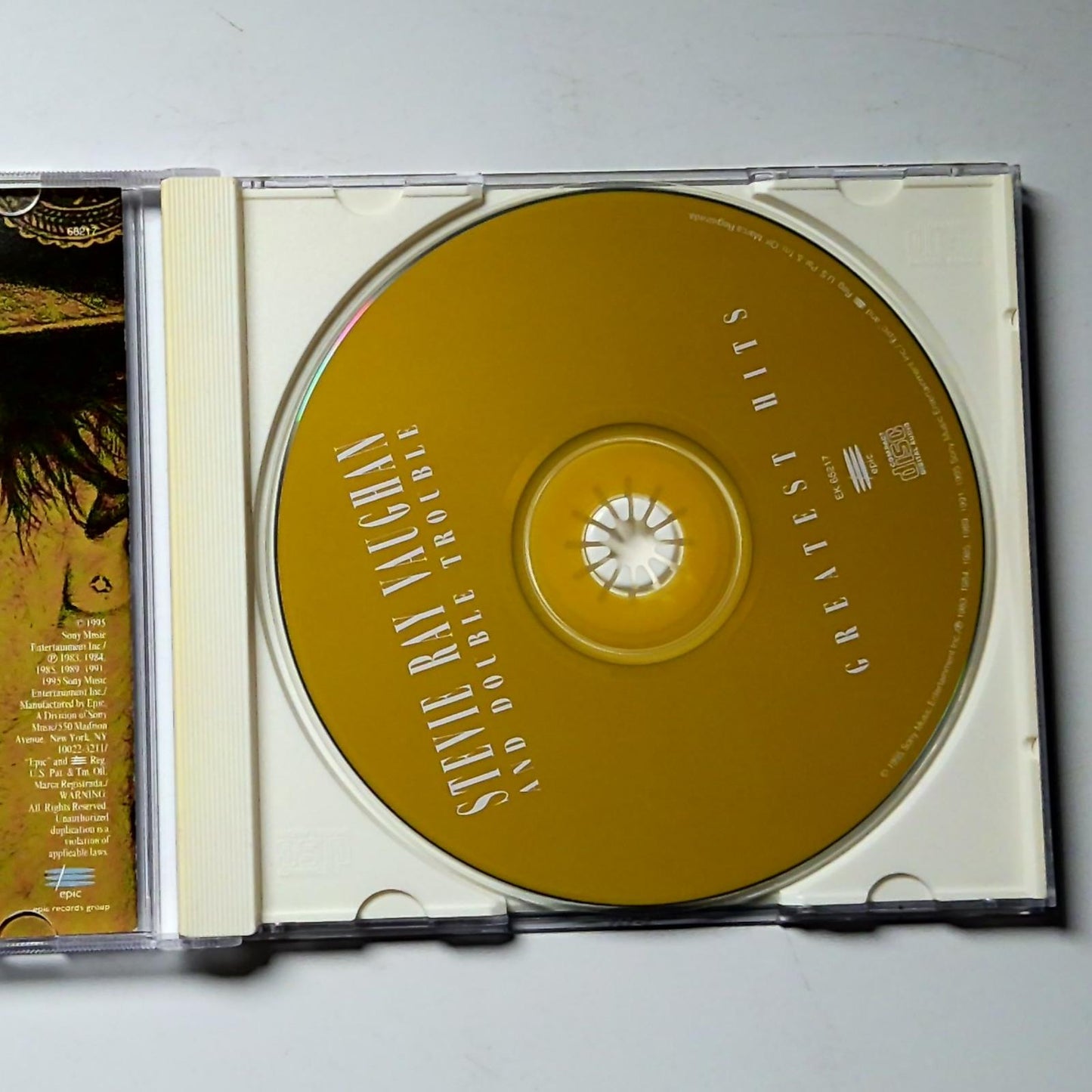 Stevie Ray Vaughan & Double Trouble – Greatest Hits (CD, 1995) US EK 66217
