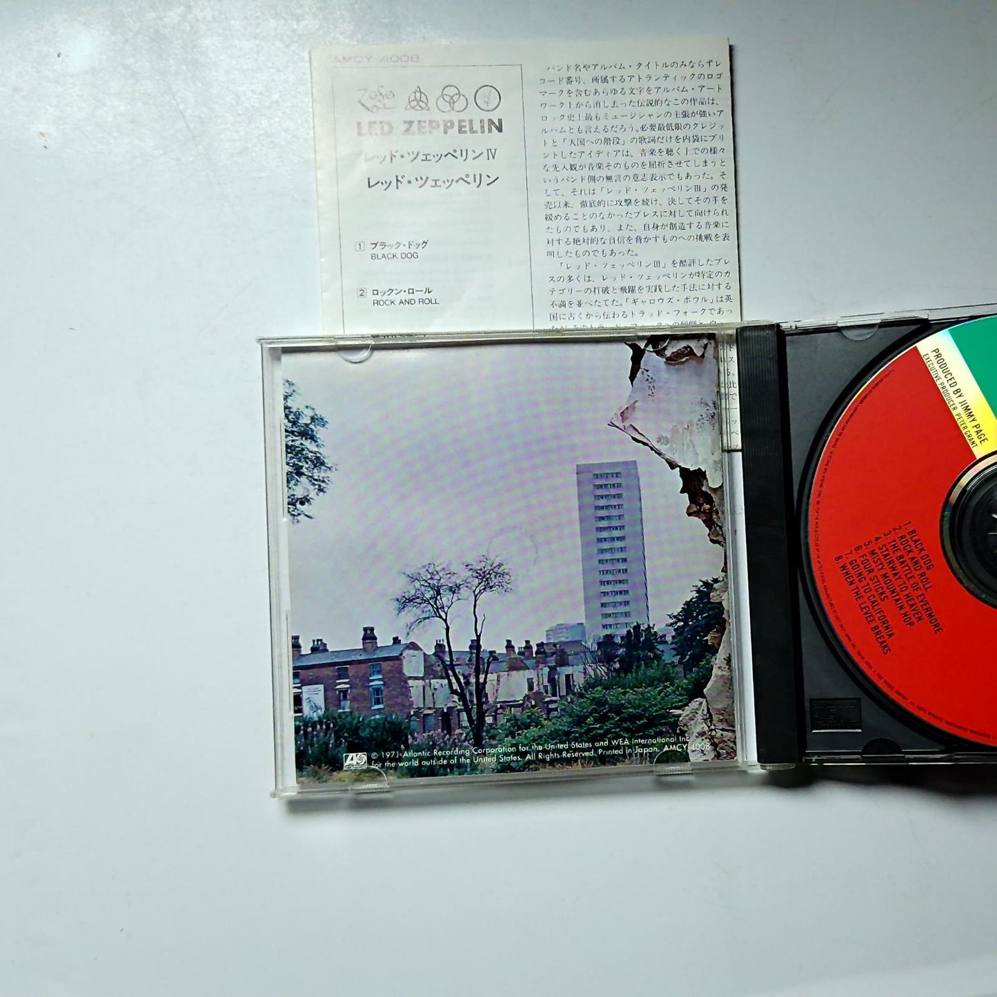 Led Zeppelin – Led Zeppelin IV (CD, 1995) Japan AMCY-4008