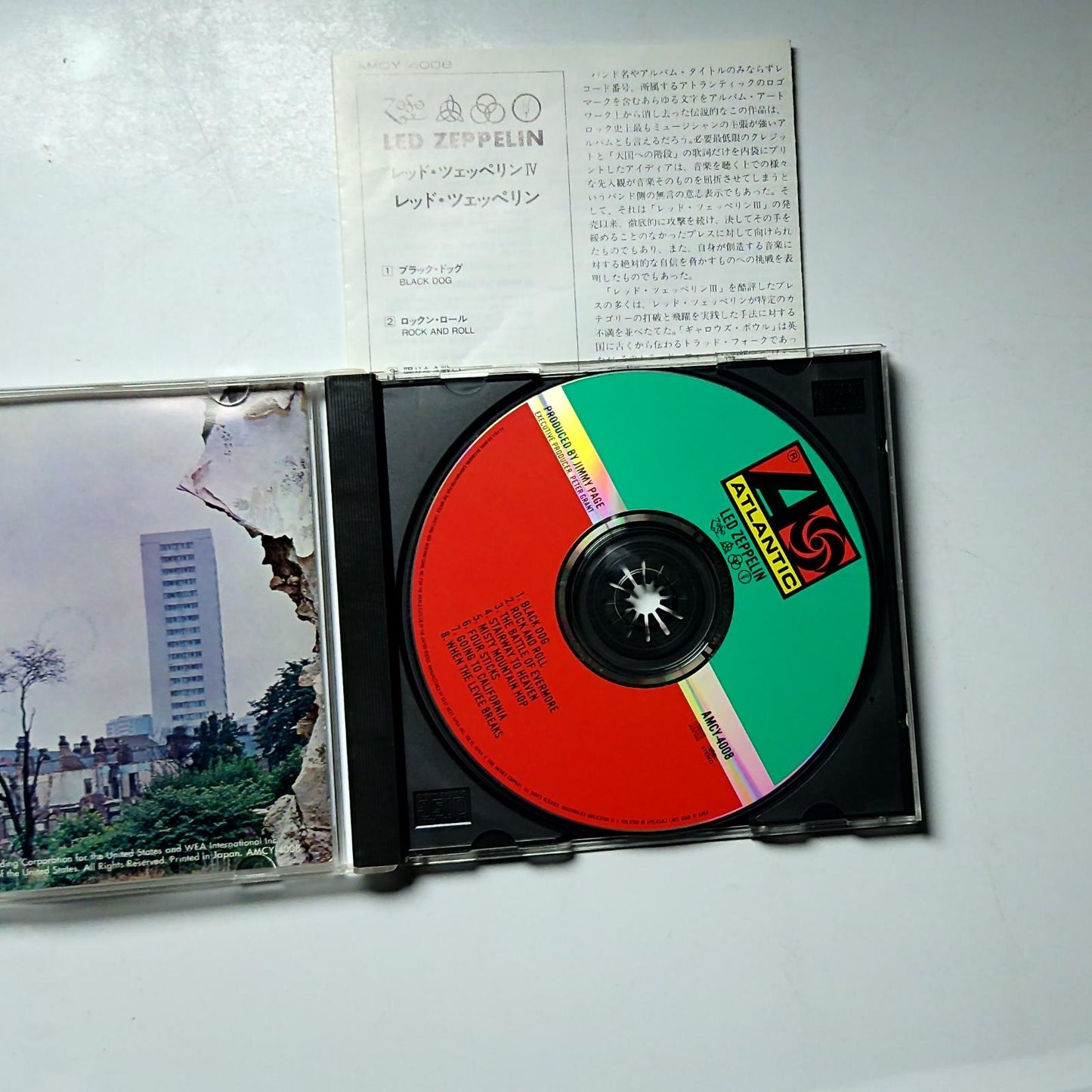 Led Zeppelin – Led Zeppelin IV (CD, 1995) Japan AMCY-4008