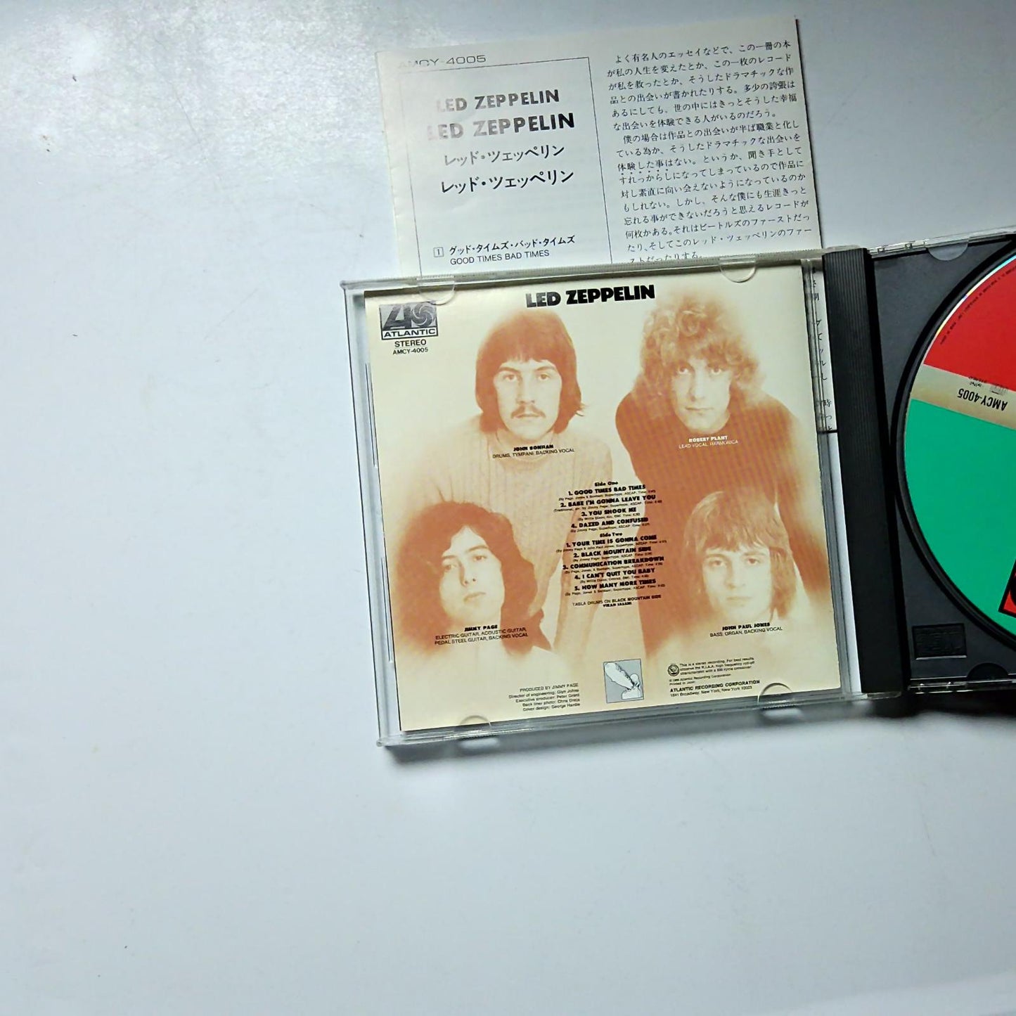 Led Zeppelin – Led Zeppelin (CD, 1995) Japan AMCY-4005