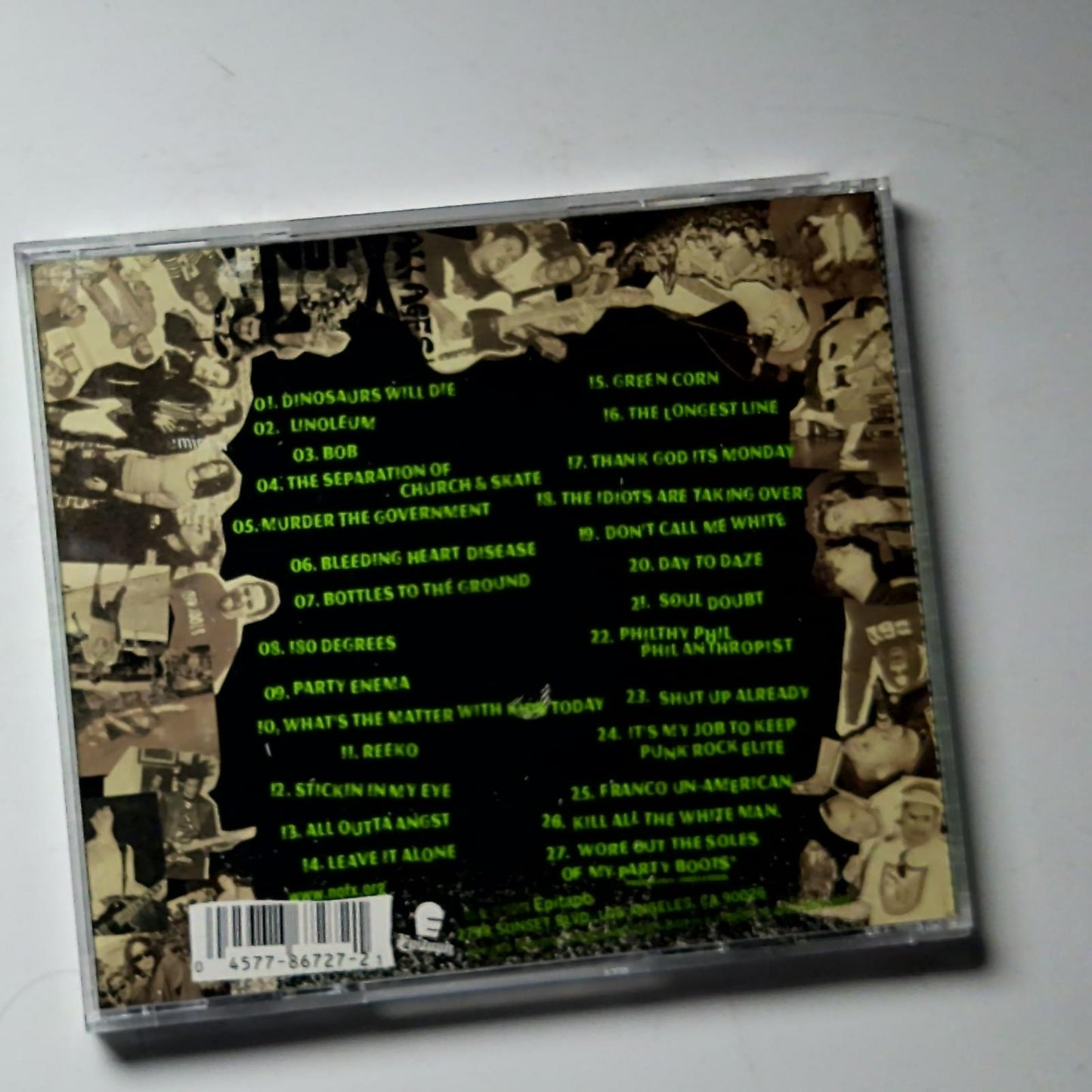 NOFX – The Greatest Songs Ever Written (By Us) (CD, 2004) US 86727-2