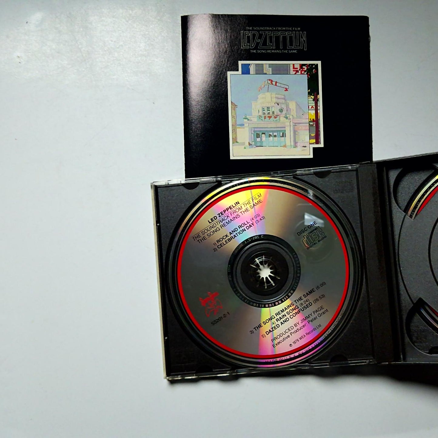 Led Zeppelin – The Soundtrack From The Film The Song Remains The Same (CD, 1990)