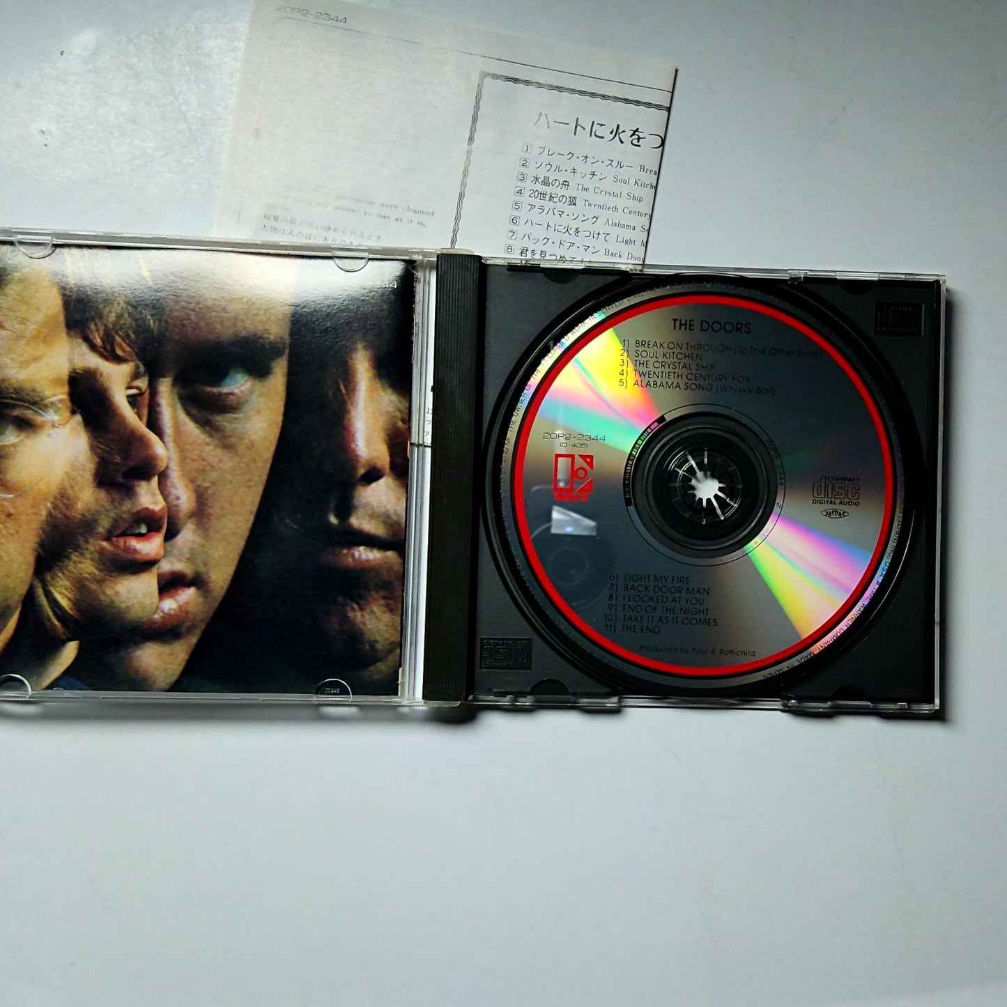 The Doors – The Doors (CD, 1988) Japan 20P2-2344