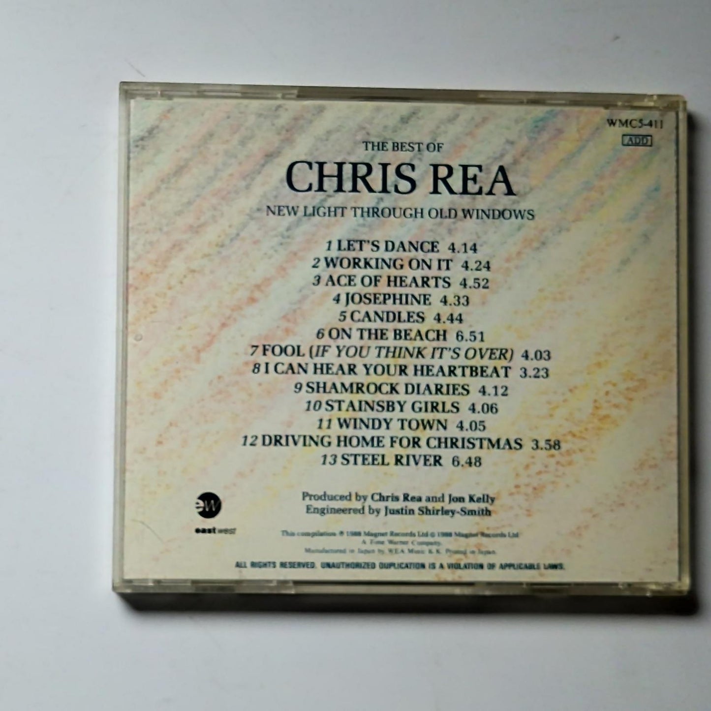 New Light Through Old Windows (The Best Of Chris Rea) (CD, 1991) Japan WMC5-411