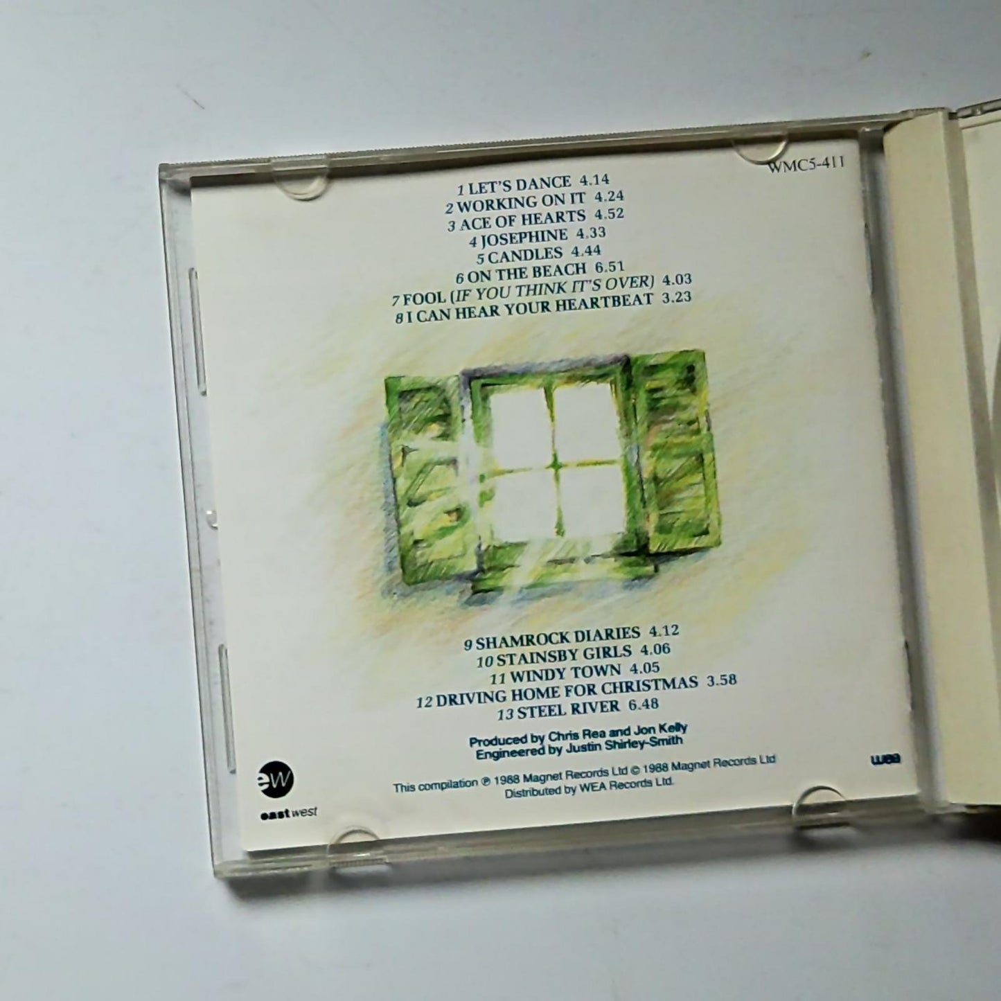 New Light Through Old Windows (The Best Of Chris Rea) (CD, 1991) Japan WMC5-411