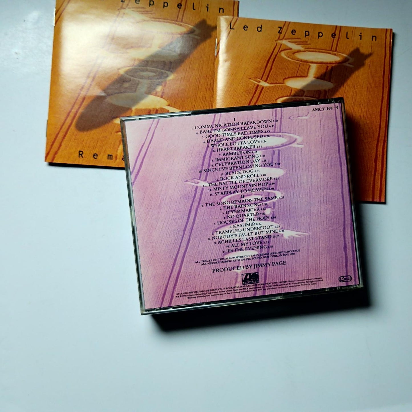 Led Zeppelin – Remasters (CD, 1990) Japan AMCY-168~9