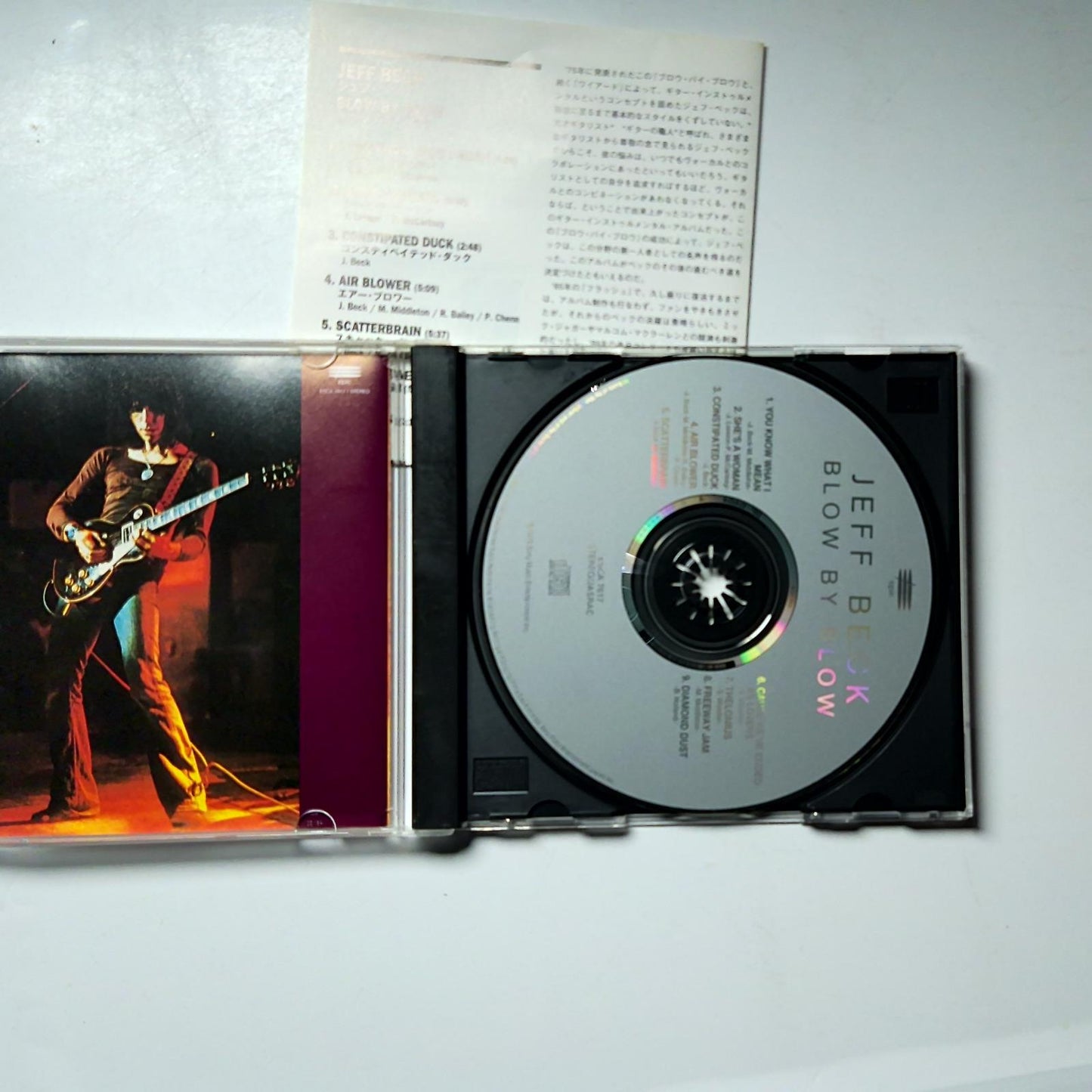 Jeff Beck – Blow By Blow (CD, 1996) Japan ESCA 7617