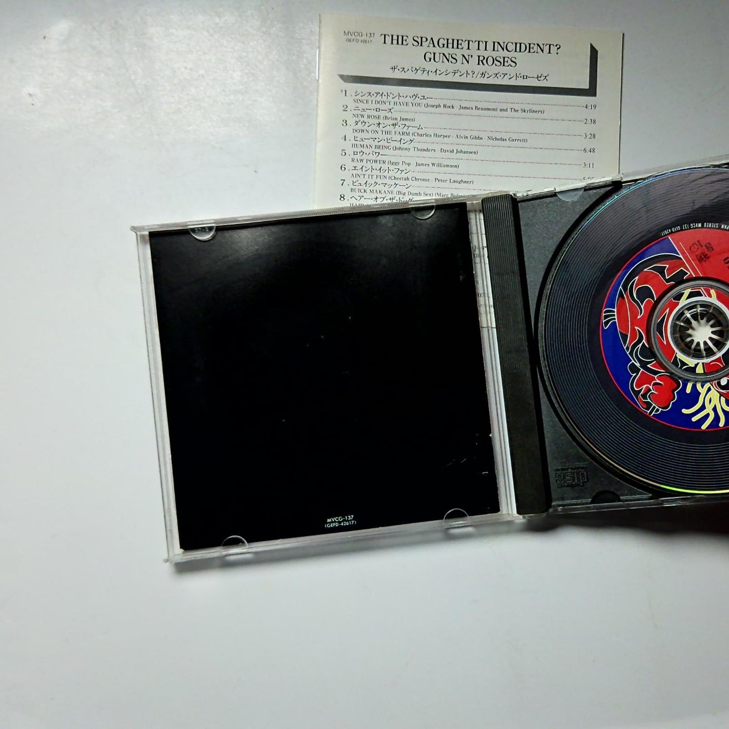 Guns N' Roses – The Spaghetti Incident? (CD, 1993) Japan MVCG-137