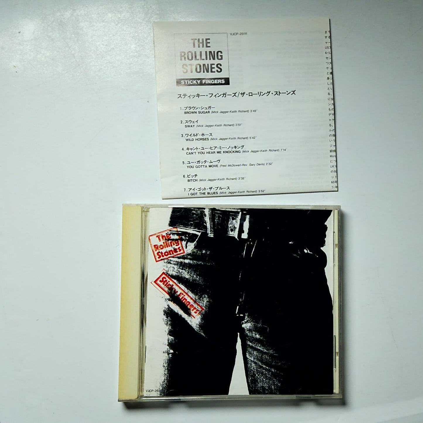 The Rolling Stones – Sticky Fingers (CD, 1994) Japan VJCP-25111