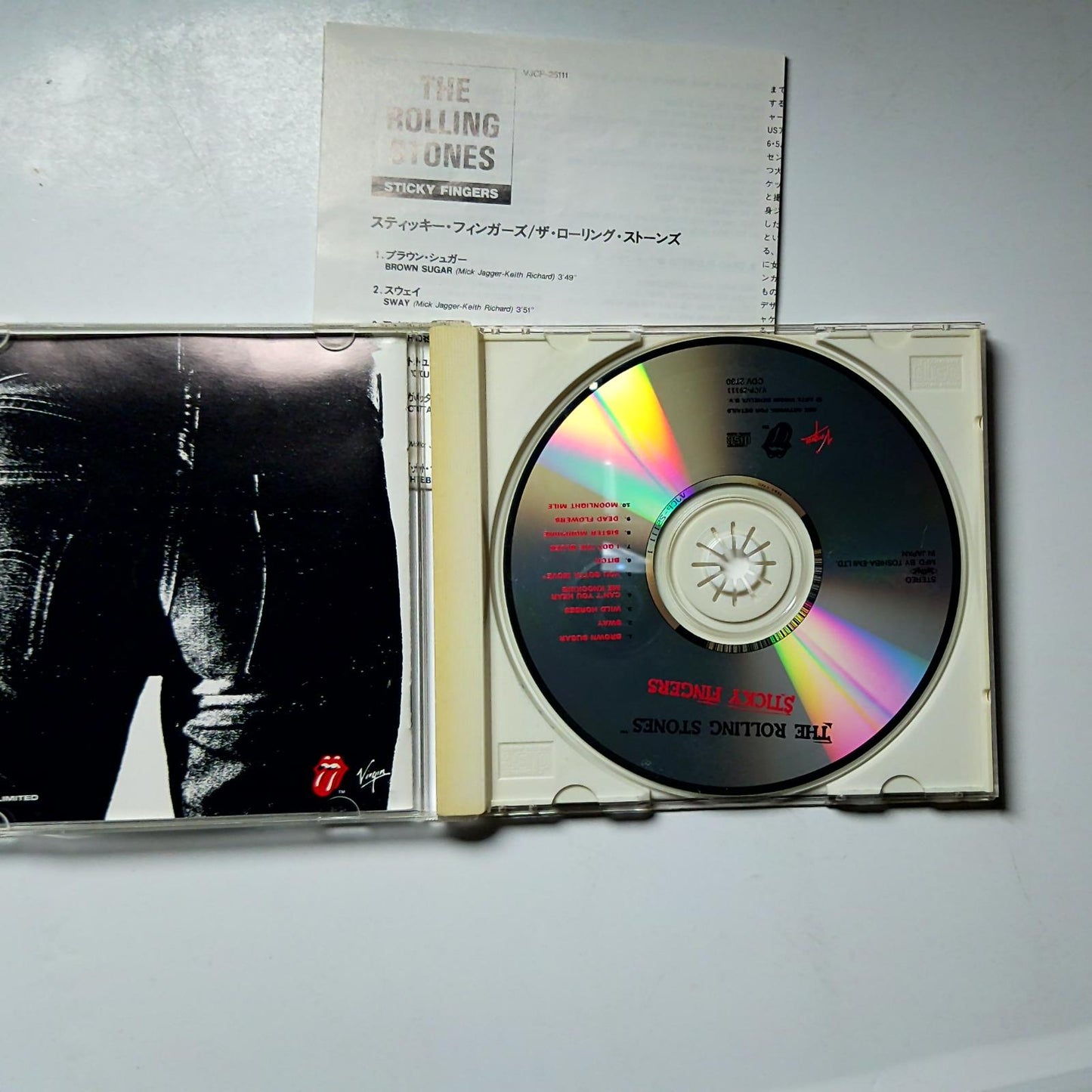 The Rolling Stones – Sticky Fingers (CD, 1994) Japan VJCP-25111