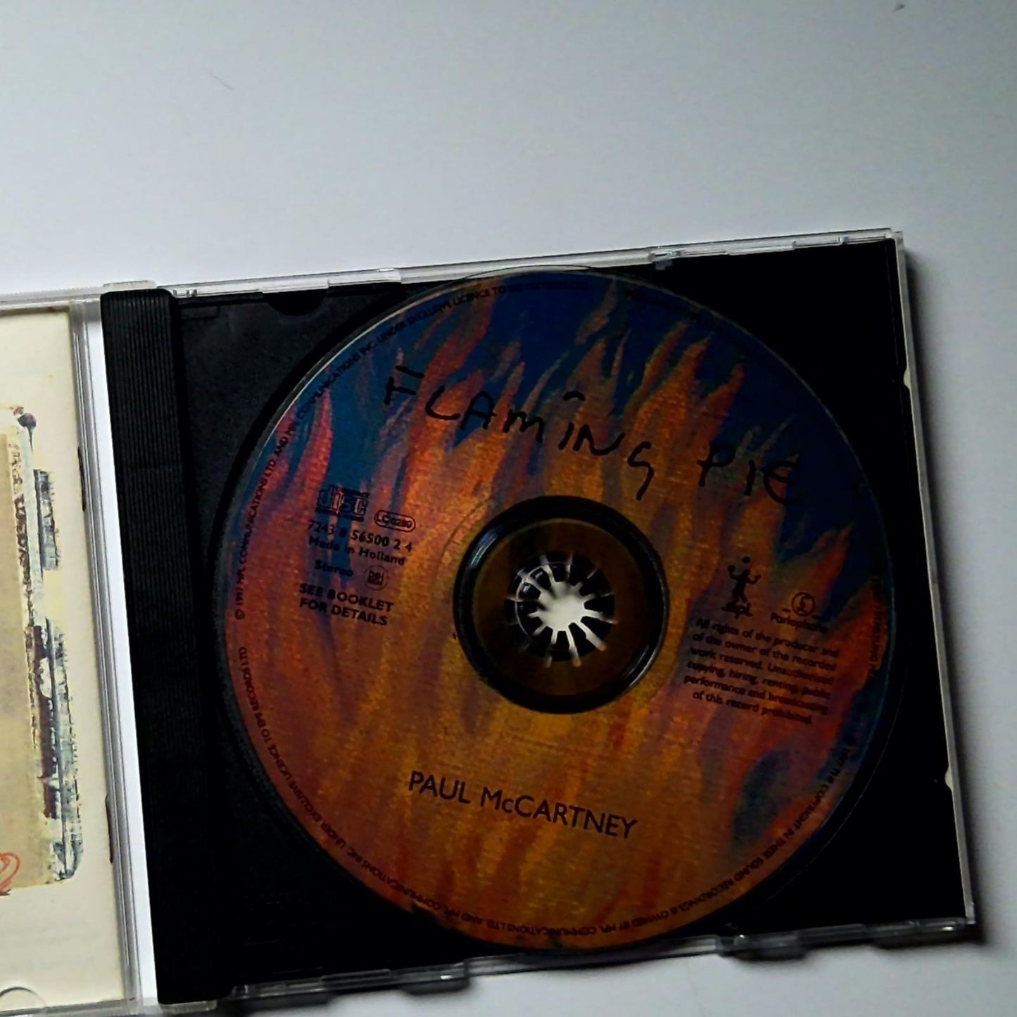 Paul McCartney – Flaming Pie (CD, 1997) US CDP 7243 8 56500 2 4