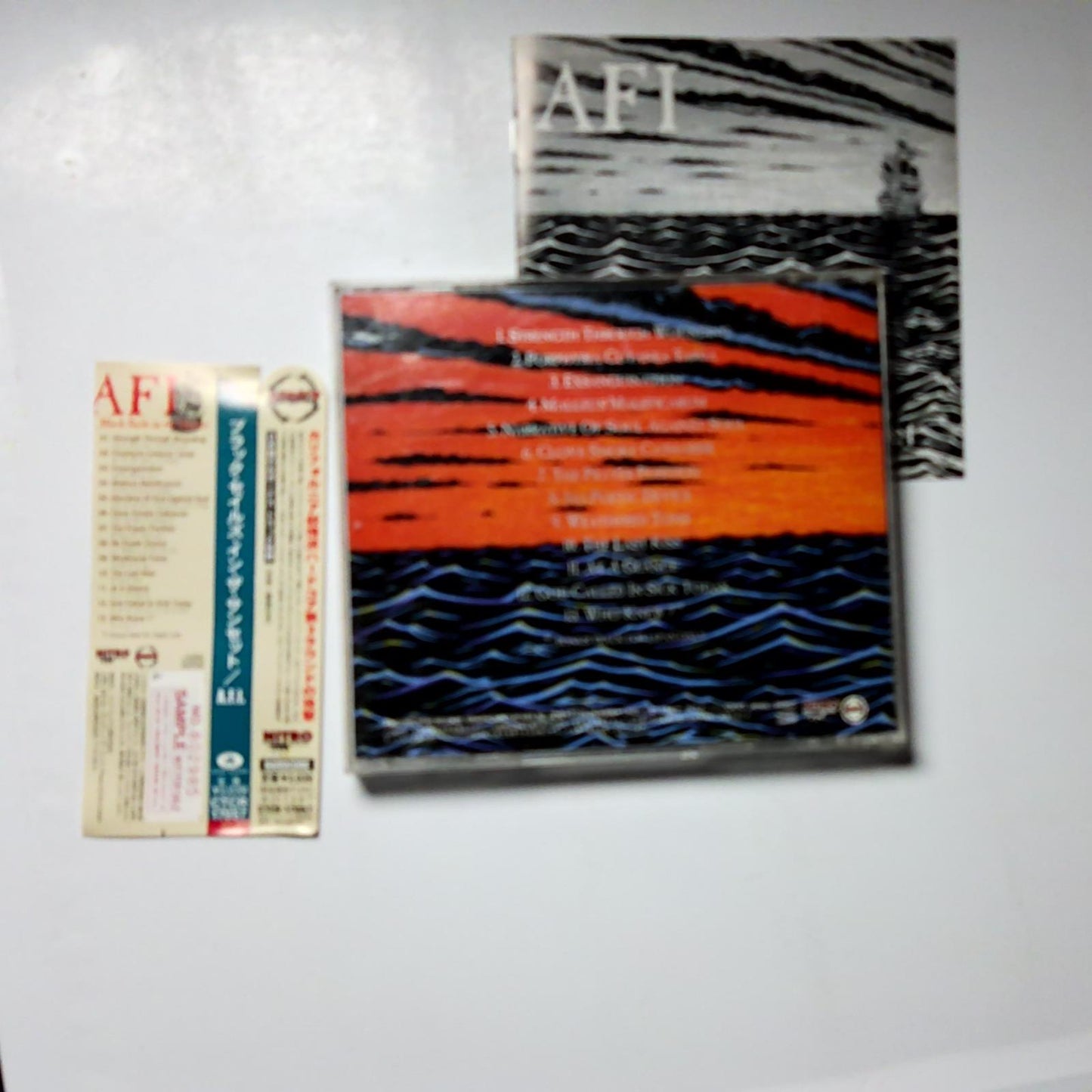 AFI – Black Sails In The Sunset (CD, 2001) Japan Bonus Track PROMO CTCR-17057