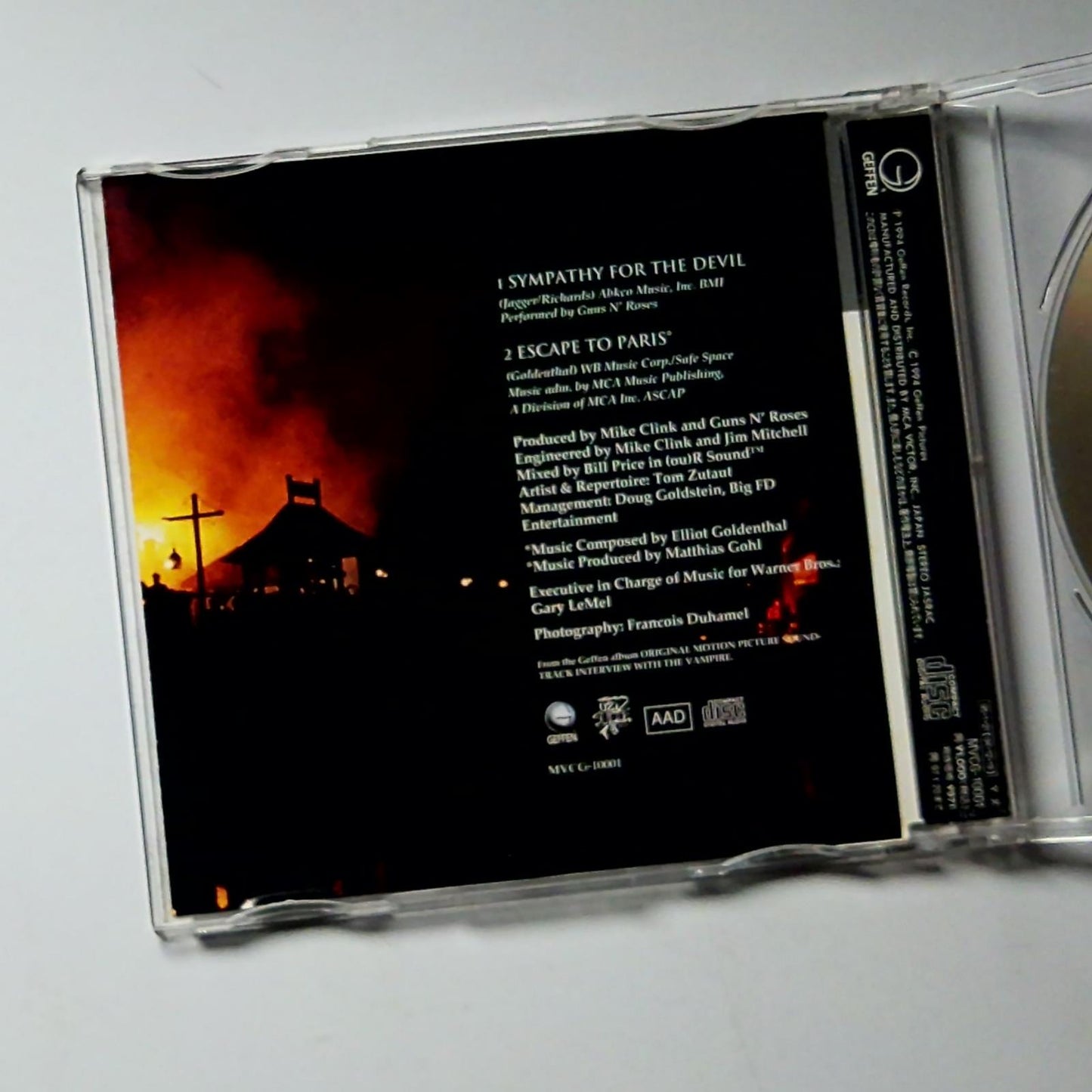 Guns N' Roses – Sympathy For The Devil (CD, 1995) Japan GEFDM-21967