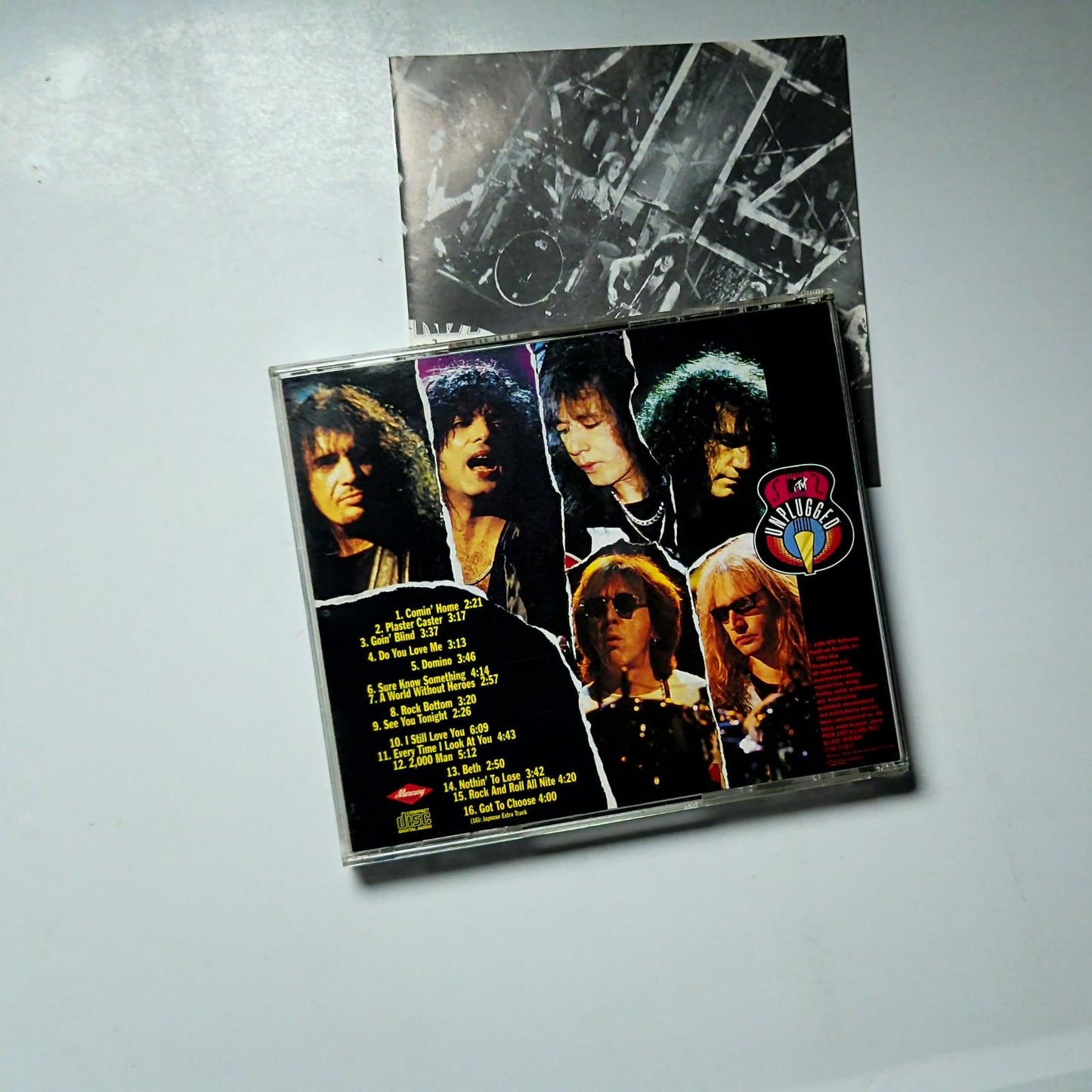 Kiss – MTV Unplugged (CD, 1996) Japan Bonus Track PHCR-1395