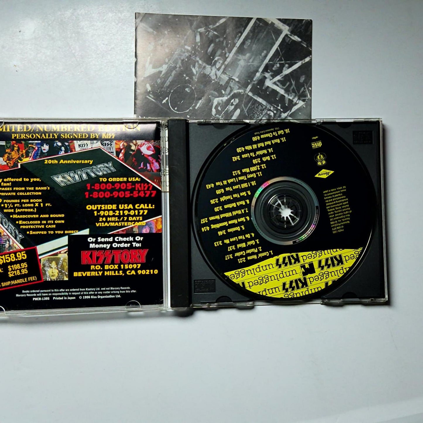 Kiss – MTV Unplugged (CD, 1996) Japan Bonus Track PHCR-1395