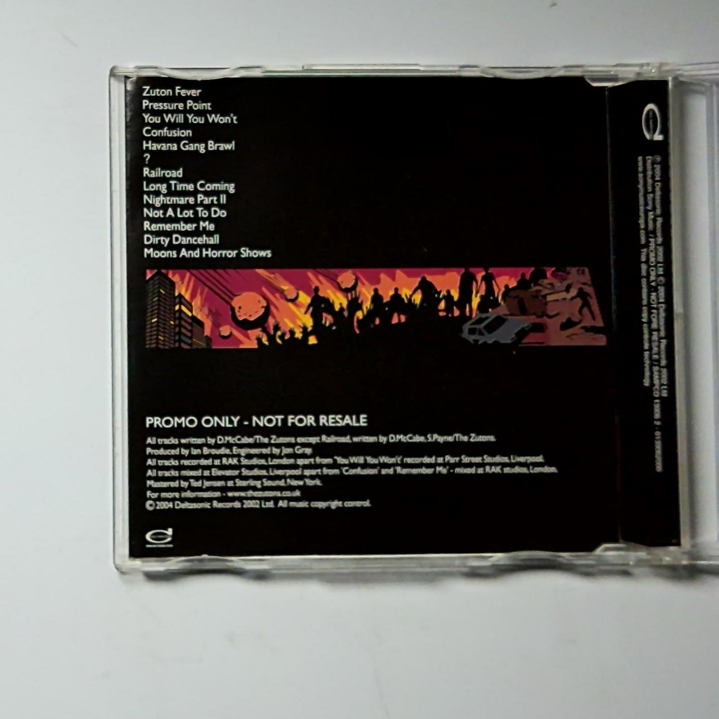 The Zutons – Who Killed...... The Zutons (CD, 2004) Europe Promo SAMPCD 13906 2