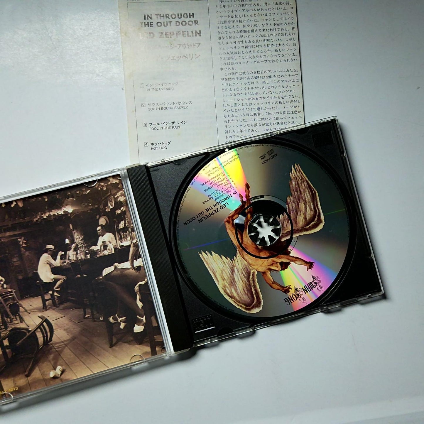 Led Zeppelin – In Through The Out Door (CD, 1995) Japan AMCY-4013