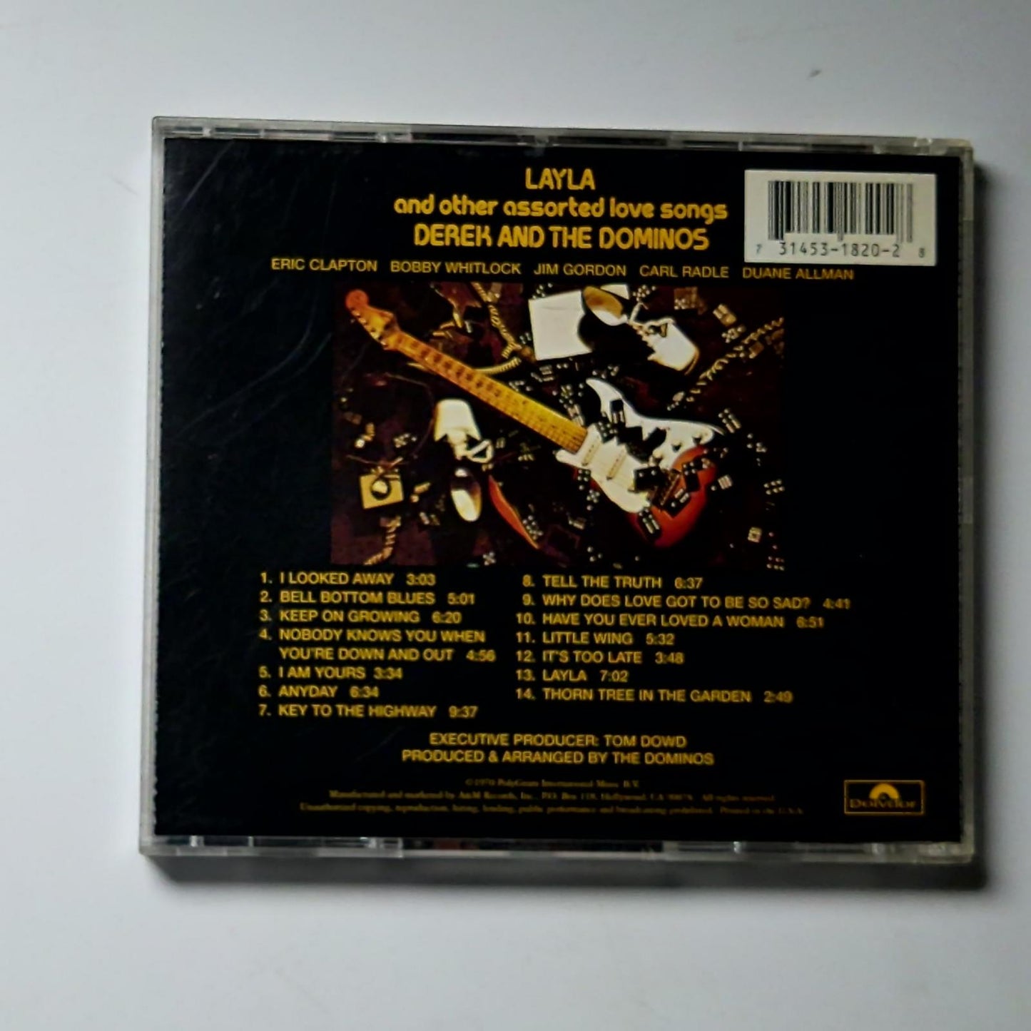 Derek & The Dominos – Layla And Other Assorted Love Songs (CD, 1996) US