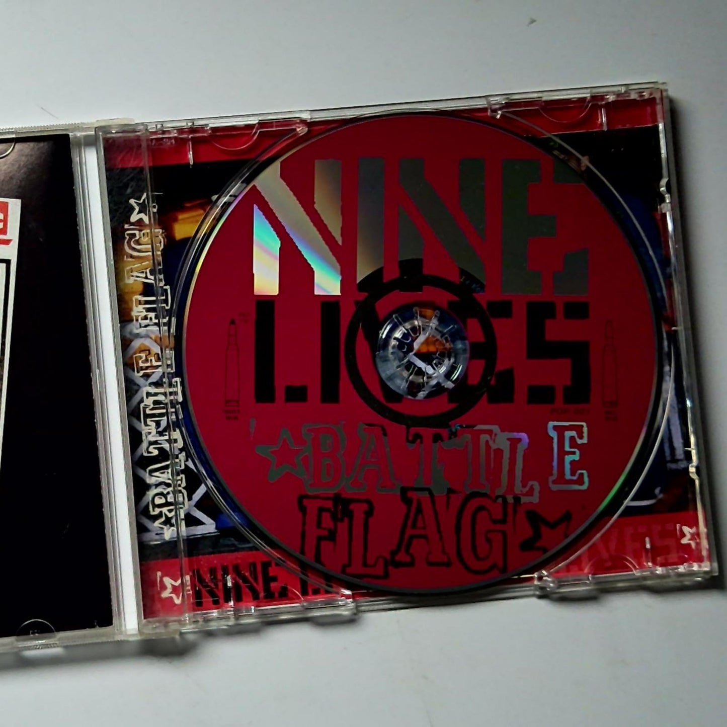 Nine Lives – Battle Flag (CD, 2002) Japan POP-001