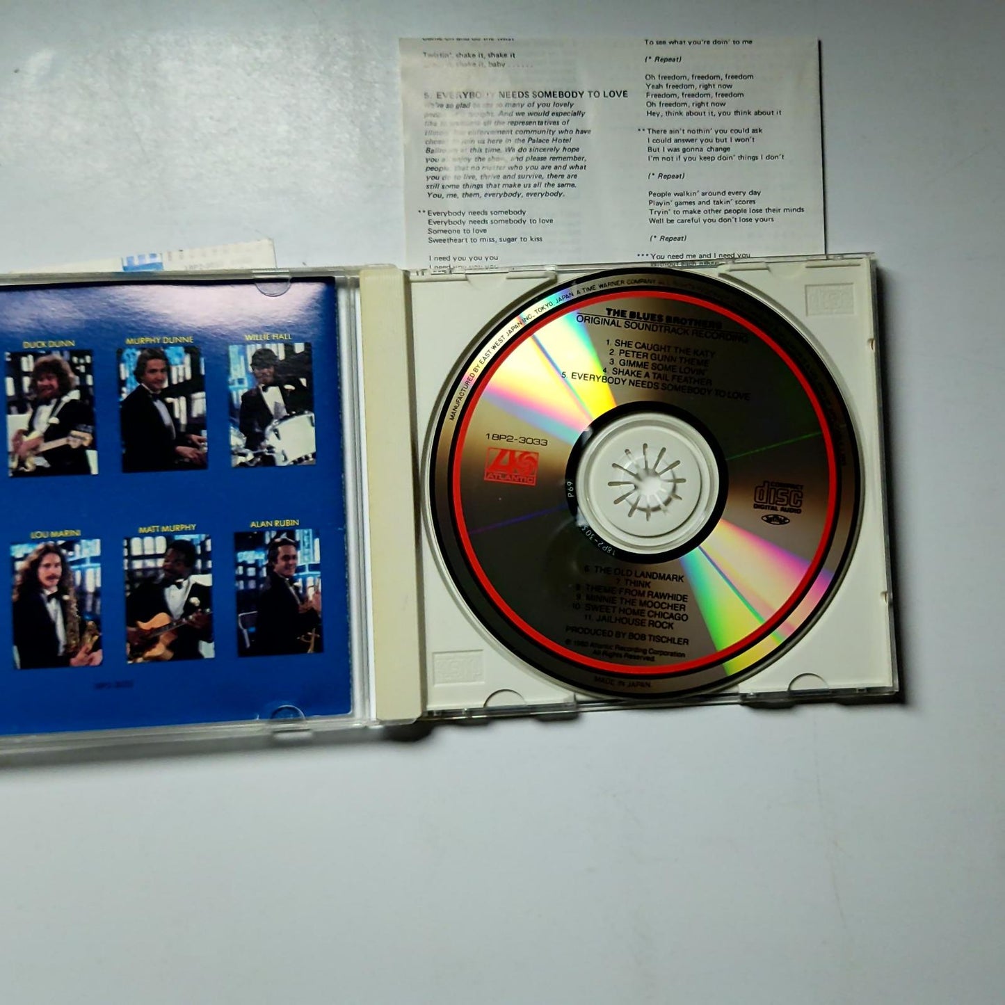The Blues Brothers (Original Soundtrack Recording) (CD, 1994) Japan obi