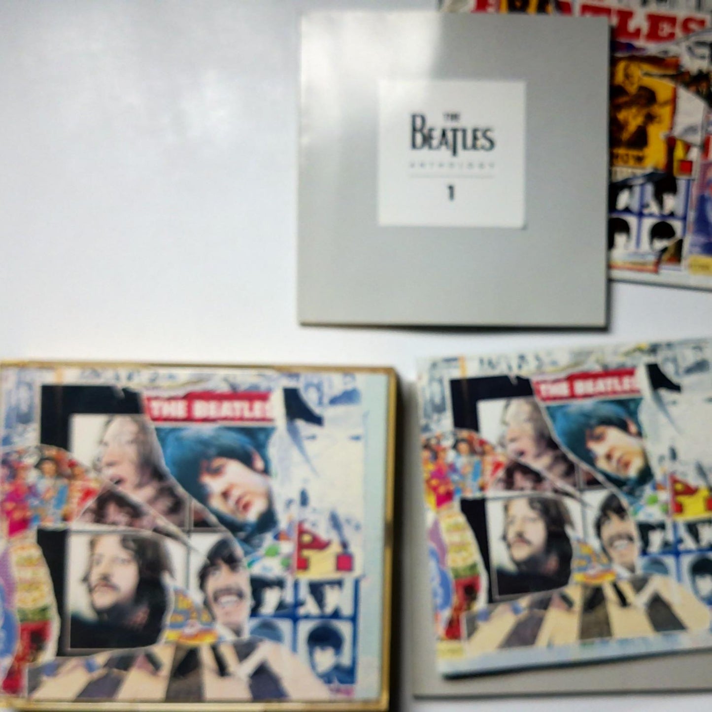 The Beatles – Anthology 1 & 3 (CD, 1995, 4-Disc) Japan TOCP 8701-02 TOCP-8706