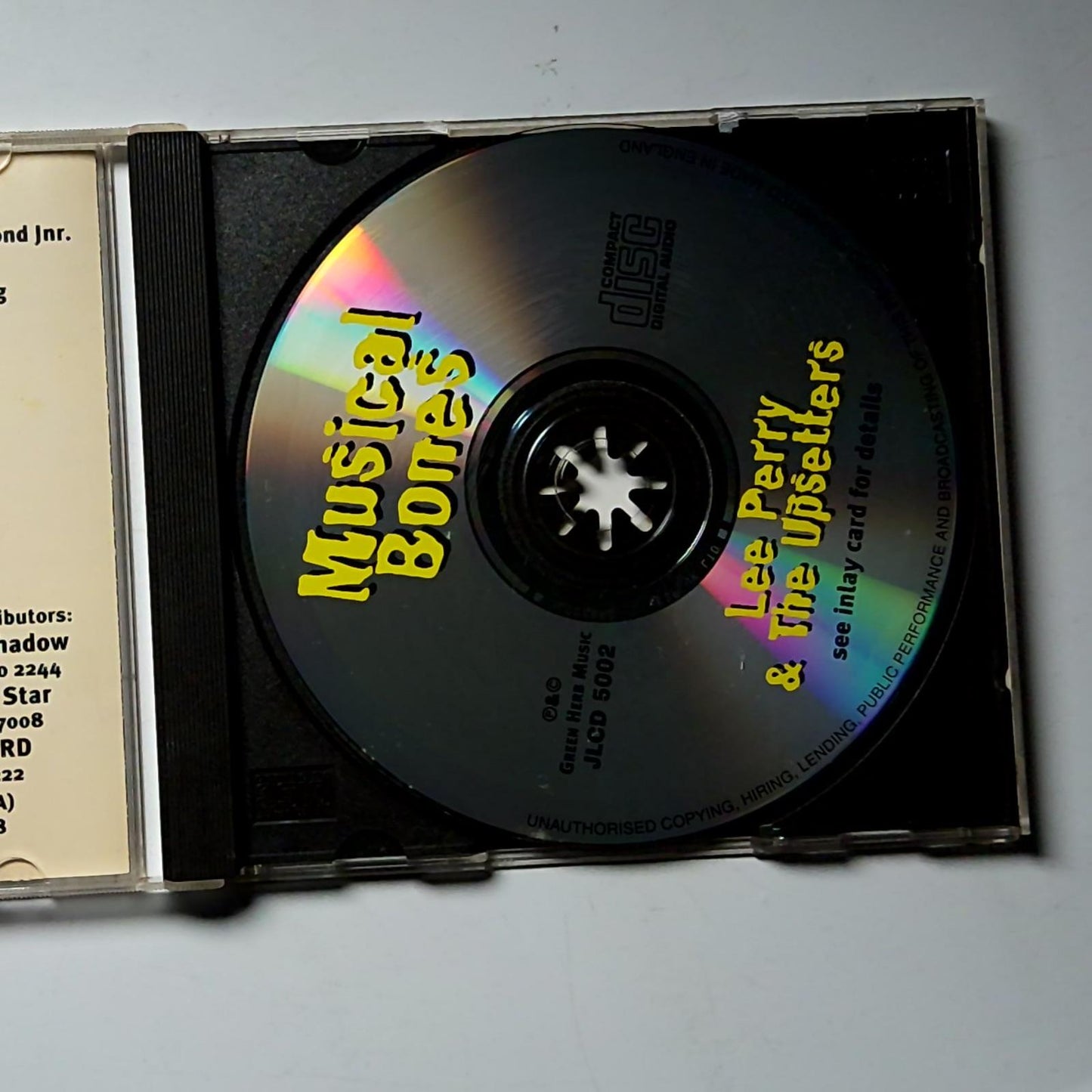 Lee Perry & The Upsetters – Musical Bones (CD, 1997) UK JLCD 5002