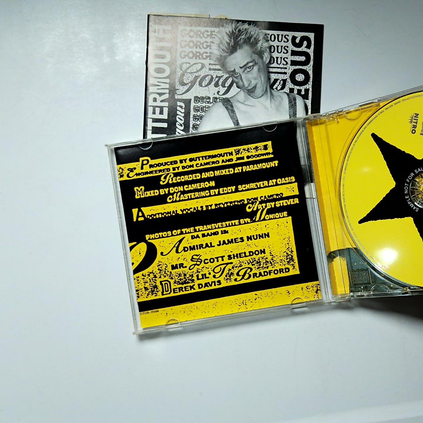 Guttermouth – Gorgeous (CD, 1999) Japan Bonus Track Obi PROMO CTCR-17056