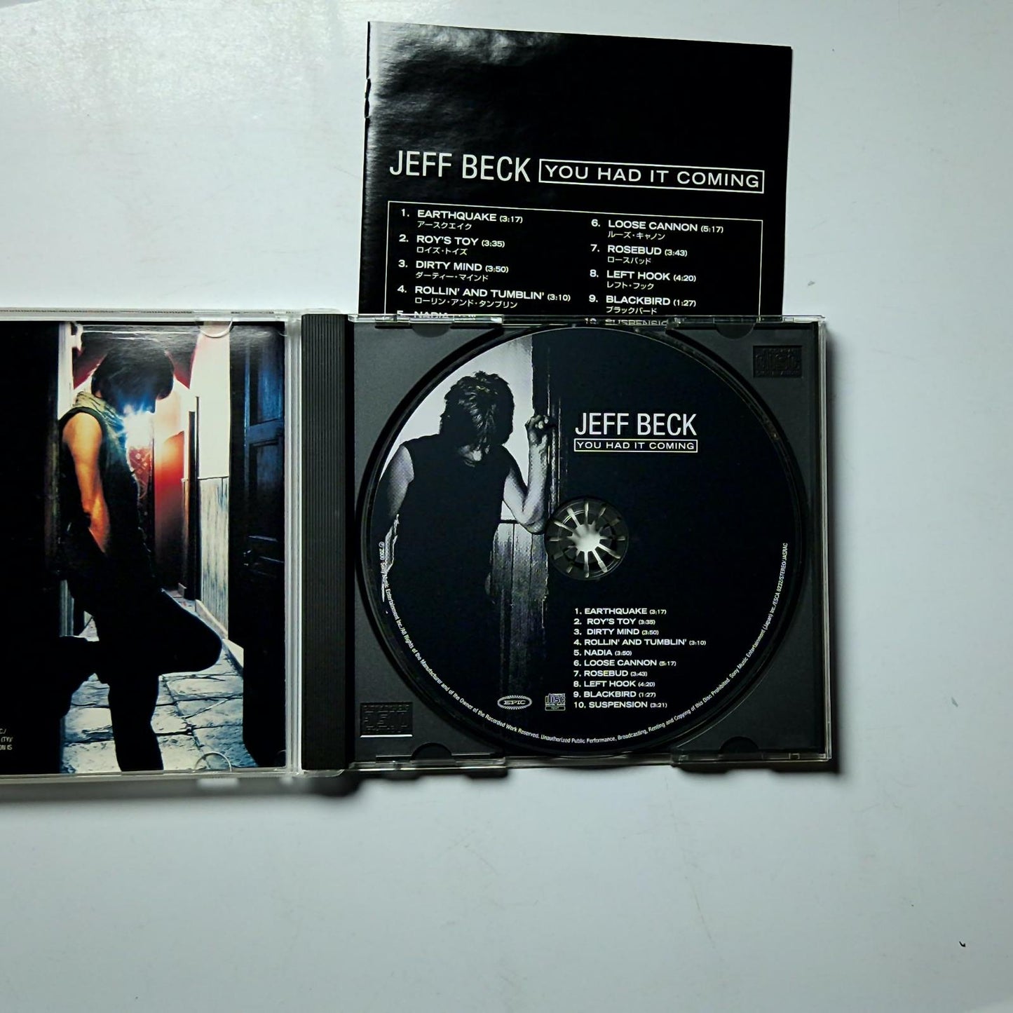 Jeff Beck – You Had It Coming (CD, 2000) Japan ESCA 8232
