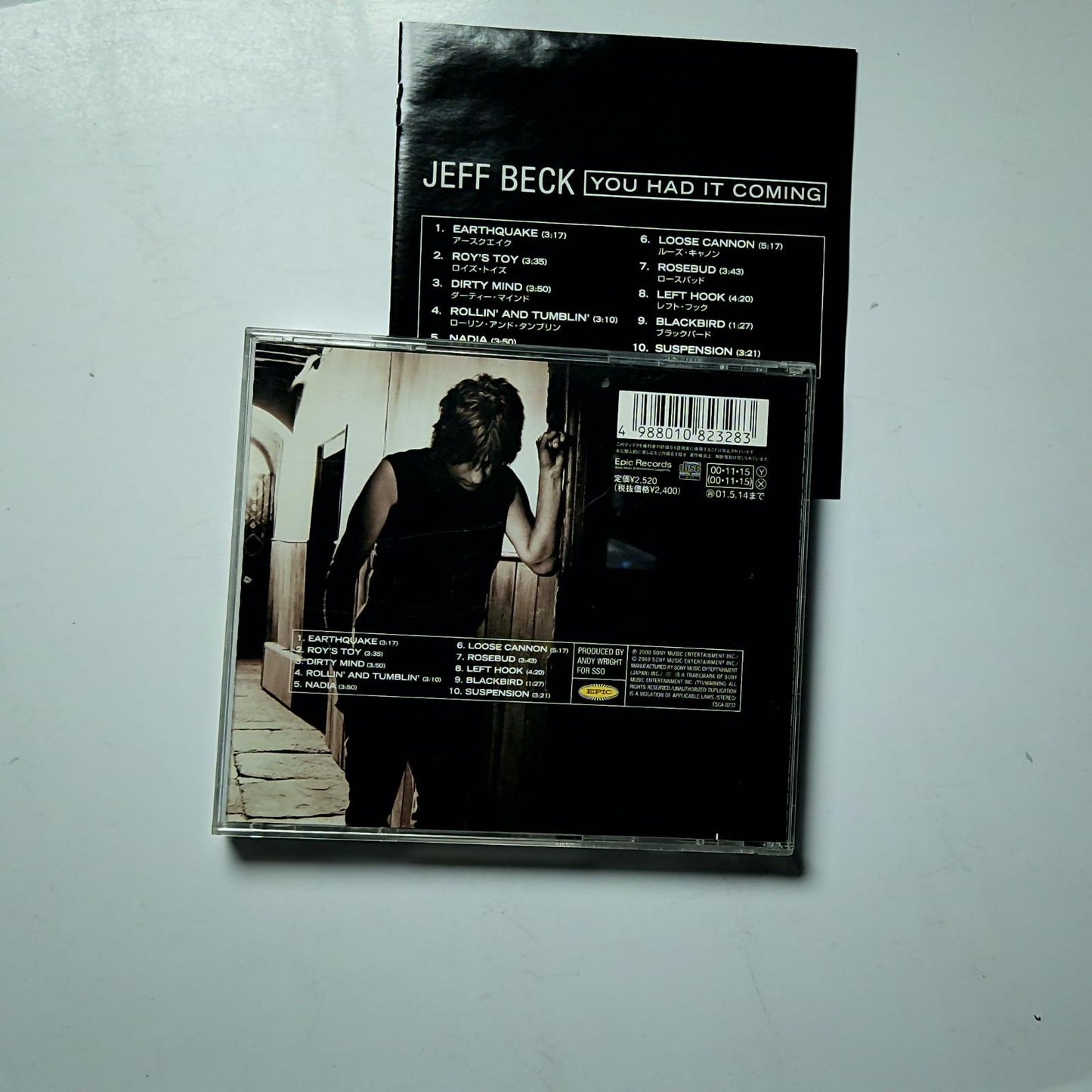 Jeff Beck – You Had It Coming (CD, 2000) Japan ESCA 8232