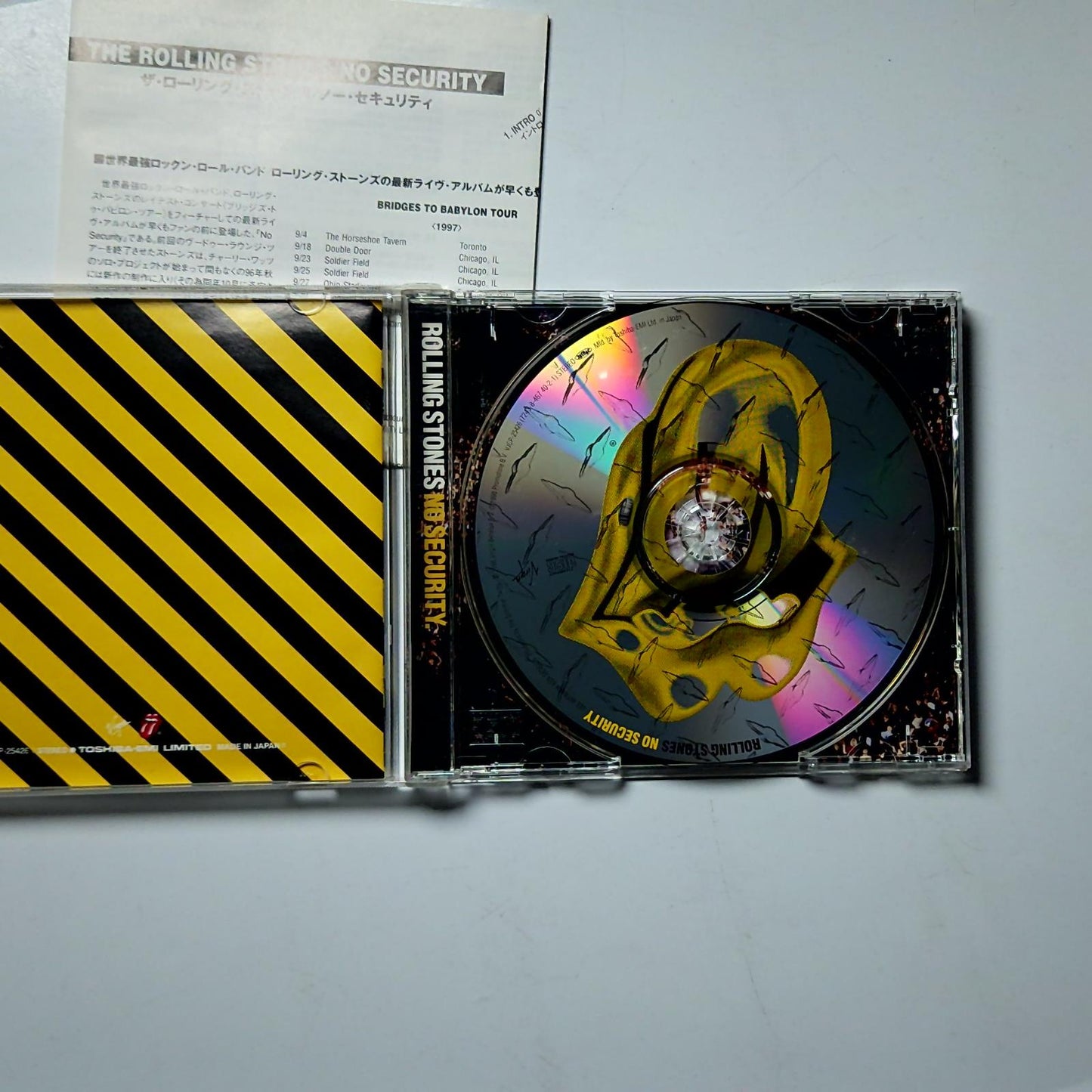 The Rolling Stones – No Security (CD, 1998) Japan VJCP-25426