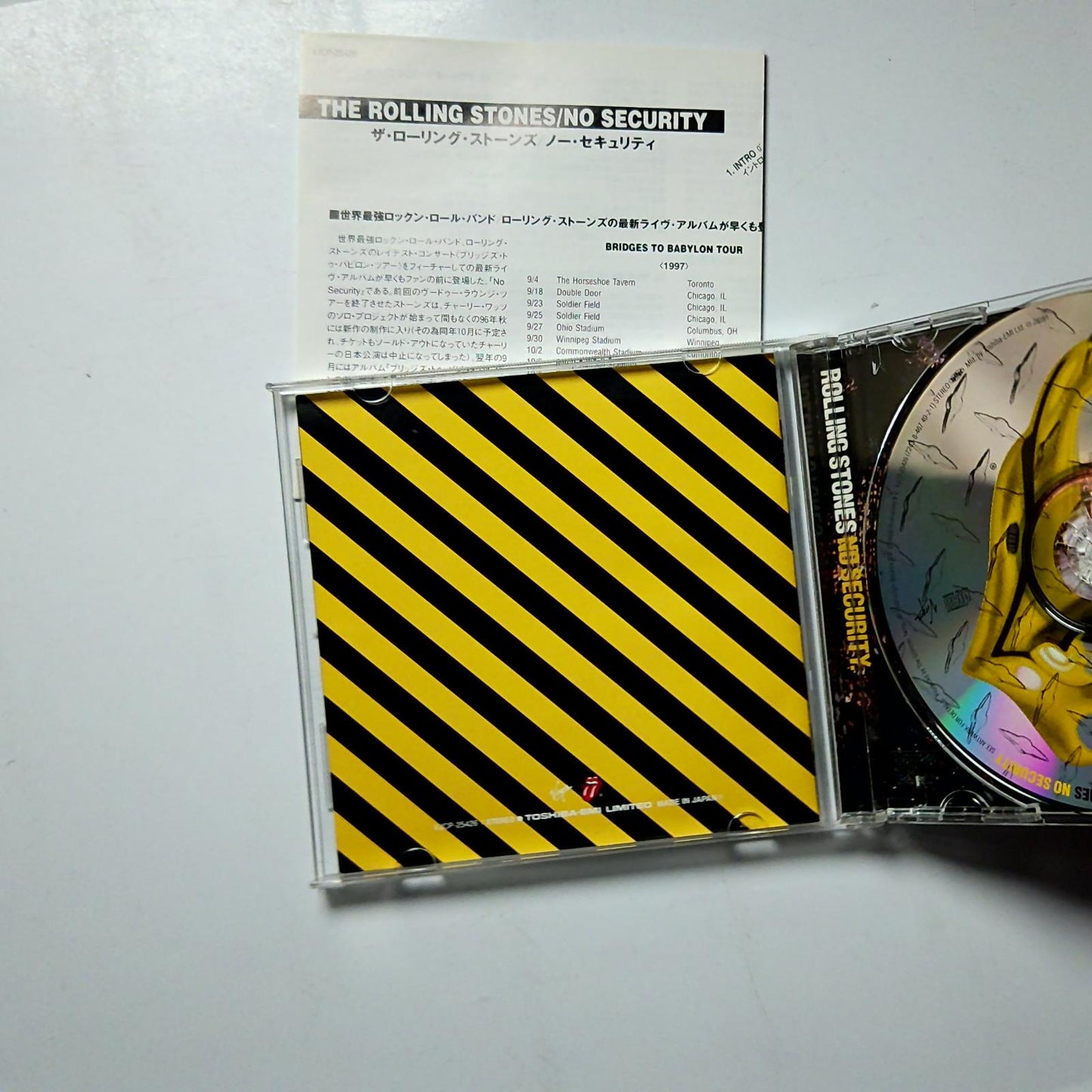 The Rolling Stones – No Security (CD, 1998) Japan VJCP-25426