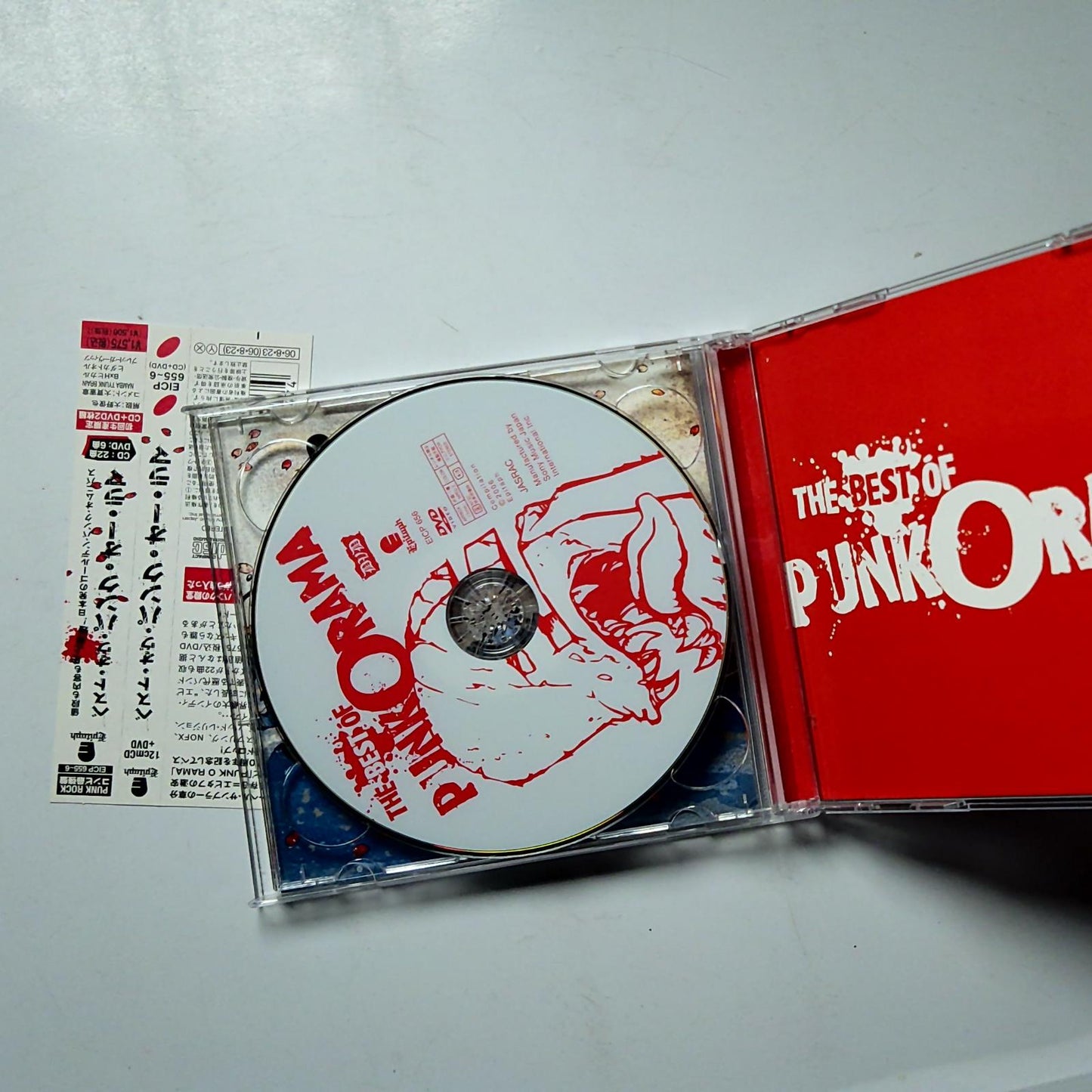 Various – The Best Of Punkorama (CD + DVD, 2006) Japan Obi EICP-655