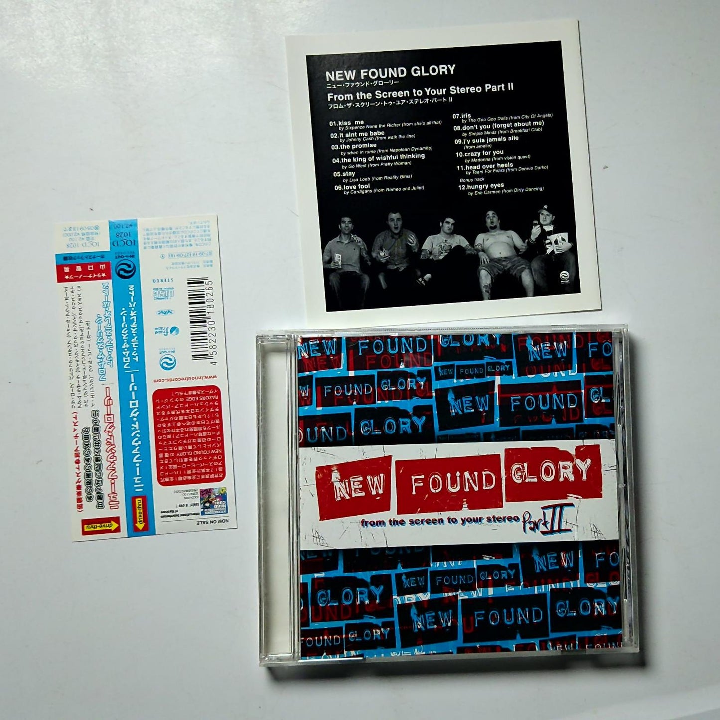 New Found Glory – From The Screen To Your Stereo Part II (CD, 2007) Japan obi