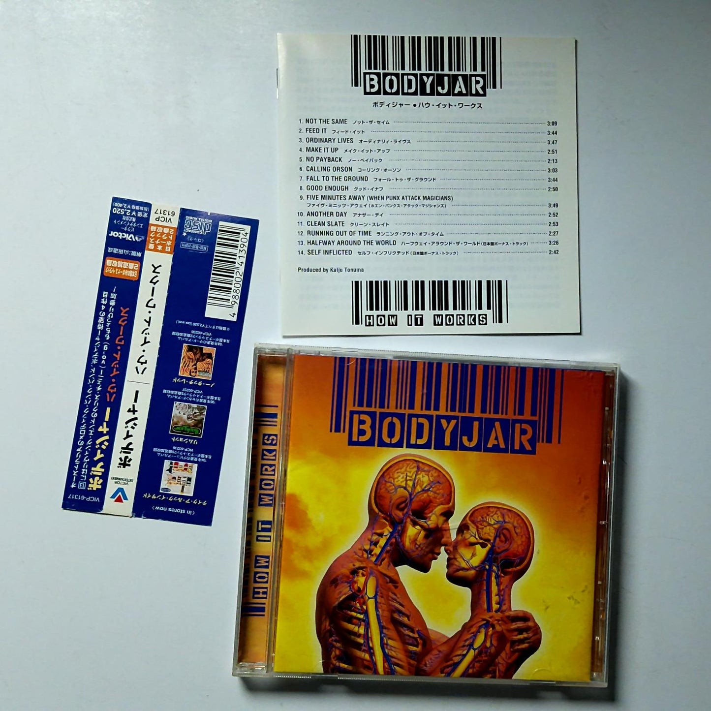 Bodyjar – How It Works (CD, 2001) Japan Bonus Track Obi VICP-61317