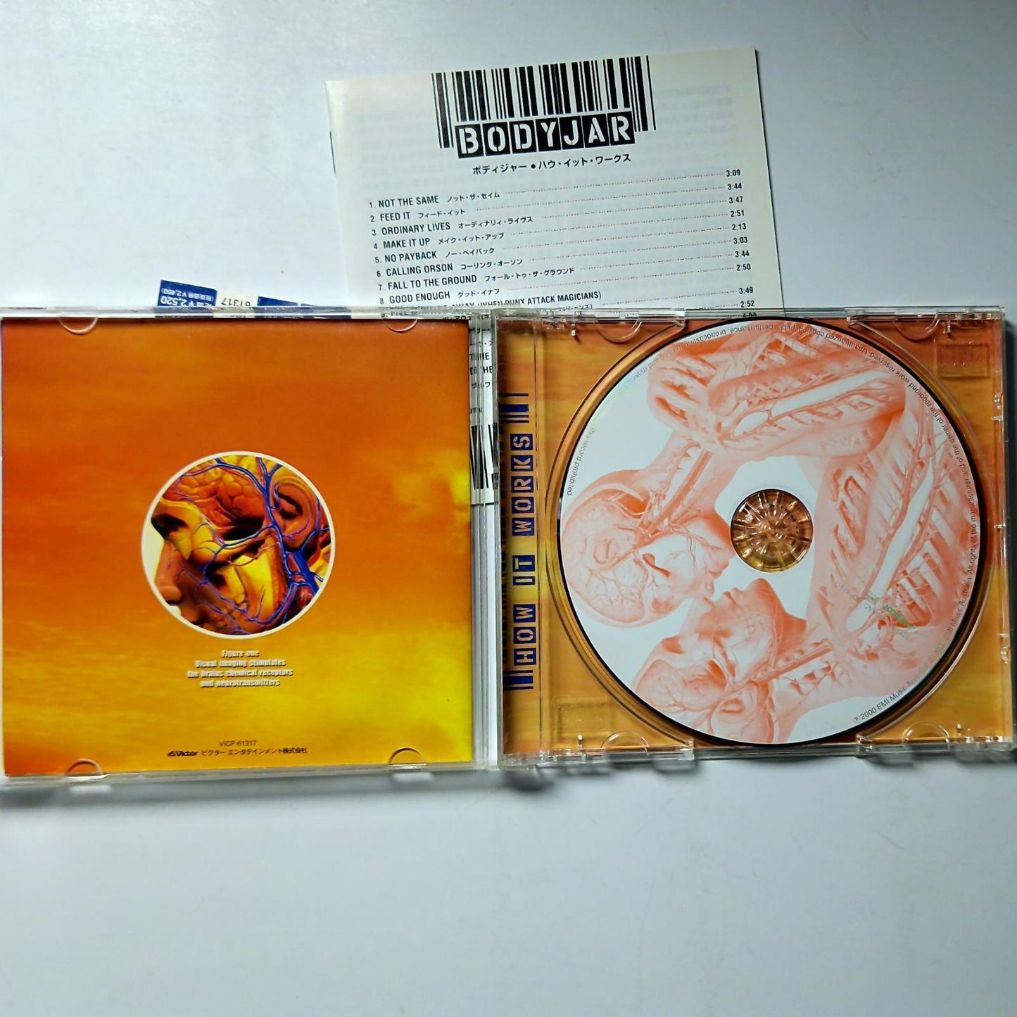 Bodyjar – How It Works (CD, 2001) Japan Bonus Track Obi VICP-61317