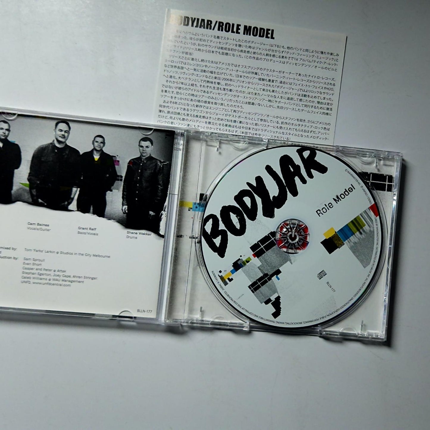Bodyjar – Role Model (CD, 2014) Japan obi BLLN-177
