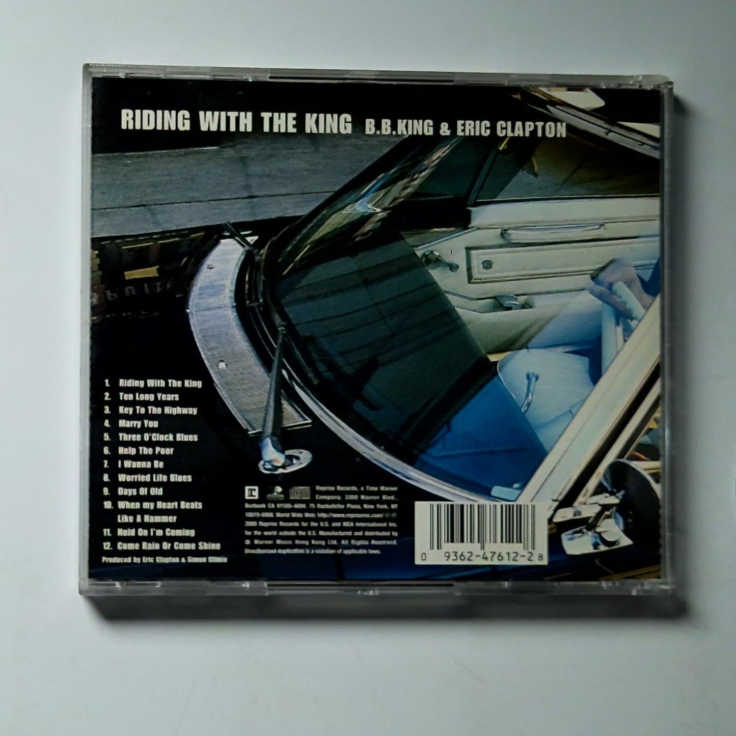 B.B. King, Eric Clapton – Riding With The King (CD, 2000) Hong Kong CD 2087