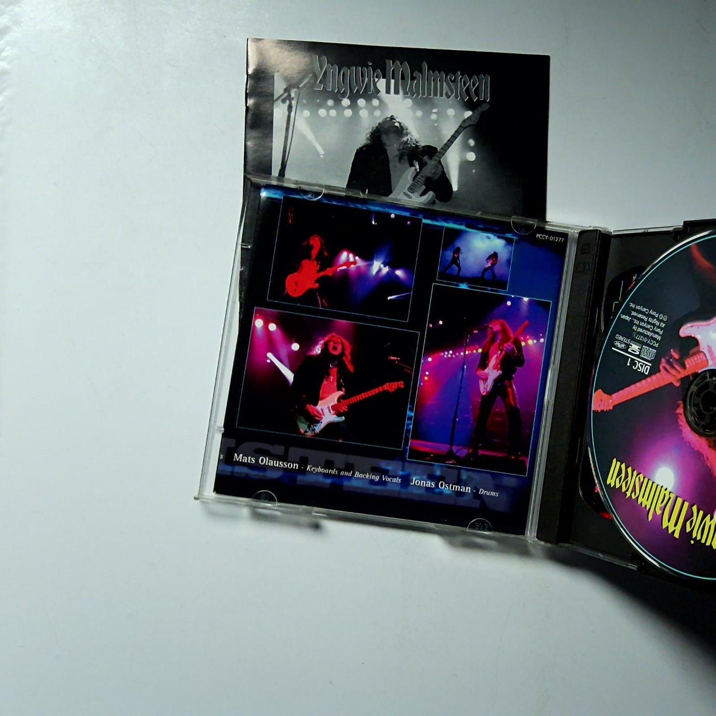 Yngwie Malmsteen – Live!! (CD, 2-Disc, 1998) Japan PCCY-01277