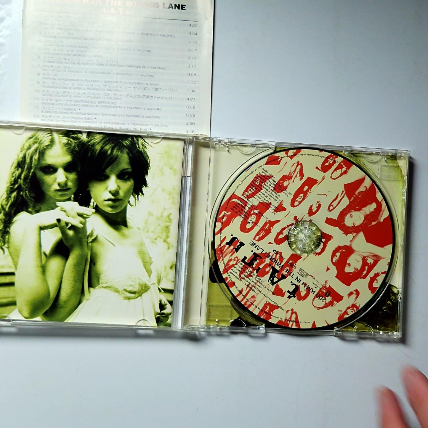 t.A.T.u. – 200 Km/H In The Wrong Lane (CD, 2003) Japan Bonus Track UICS-1065