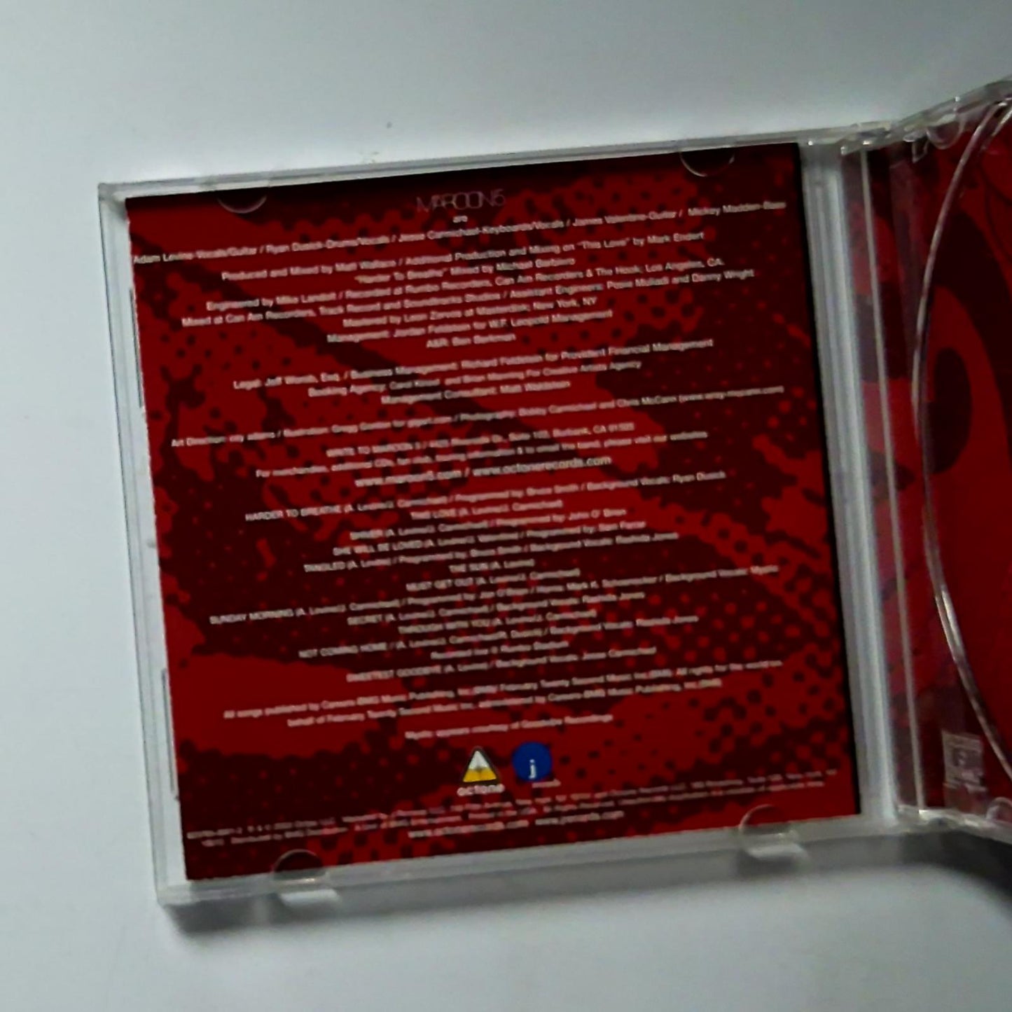 Maroon 5 – Songs About Jane (CD, 2003) US 823765-0001-2