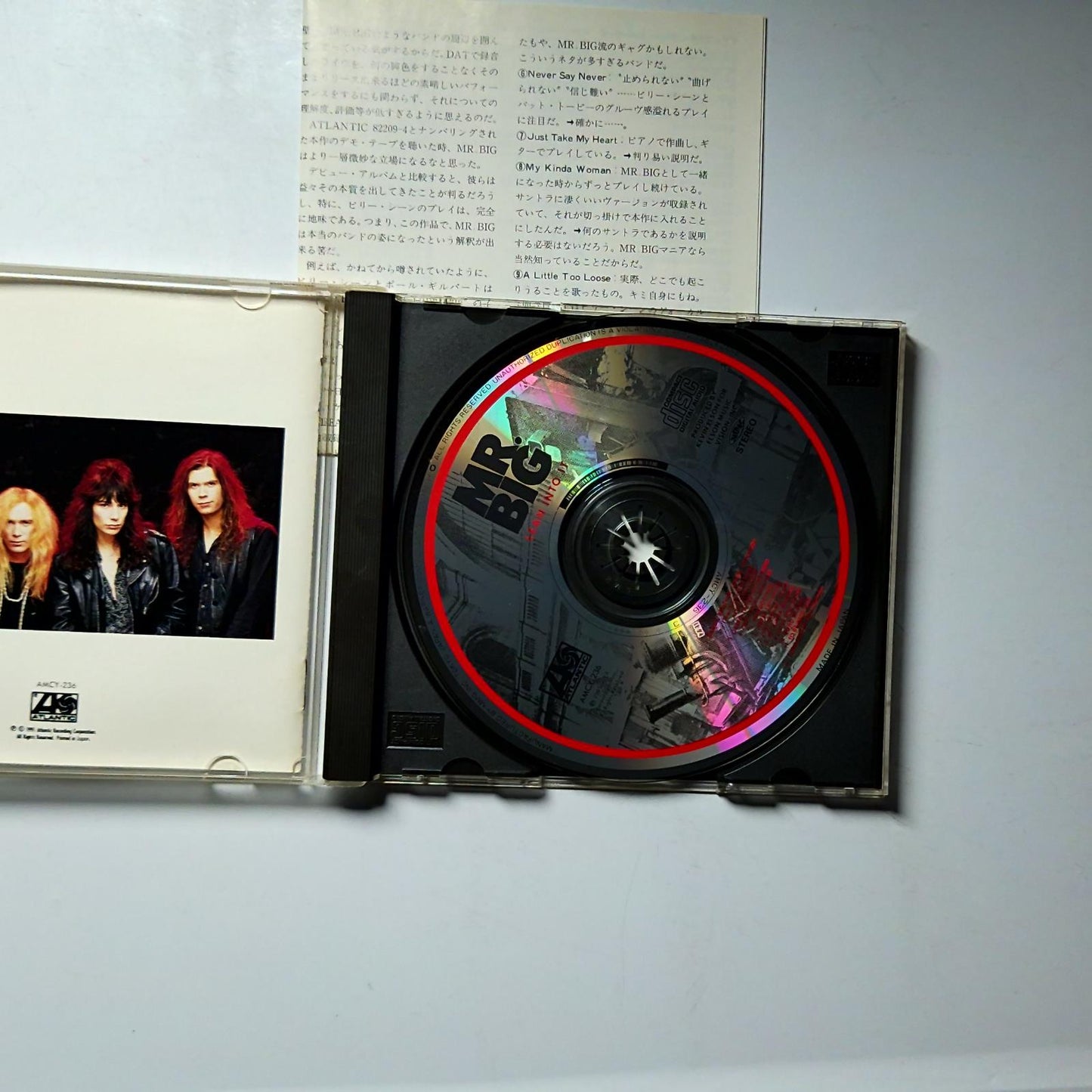 Mr. Big – Lean Into It (CD, 1993) Japan AMCY-236