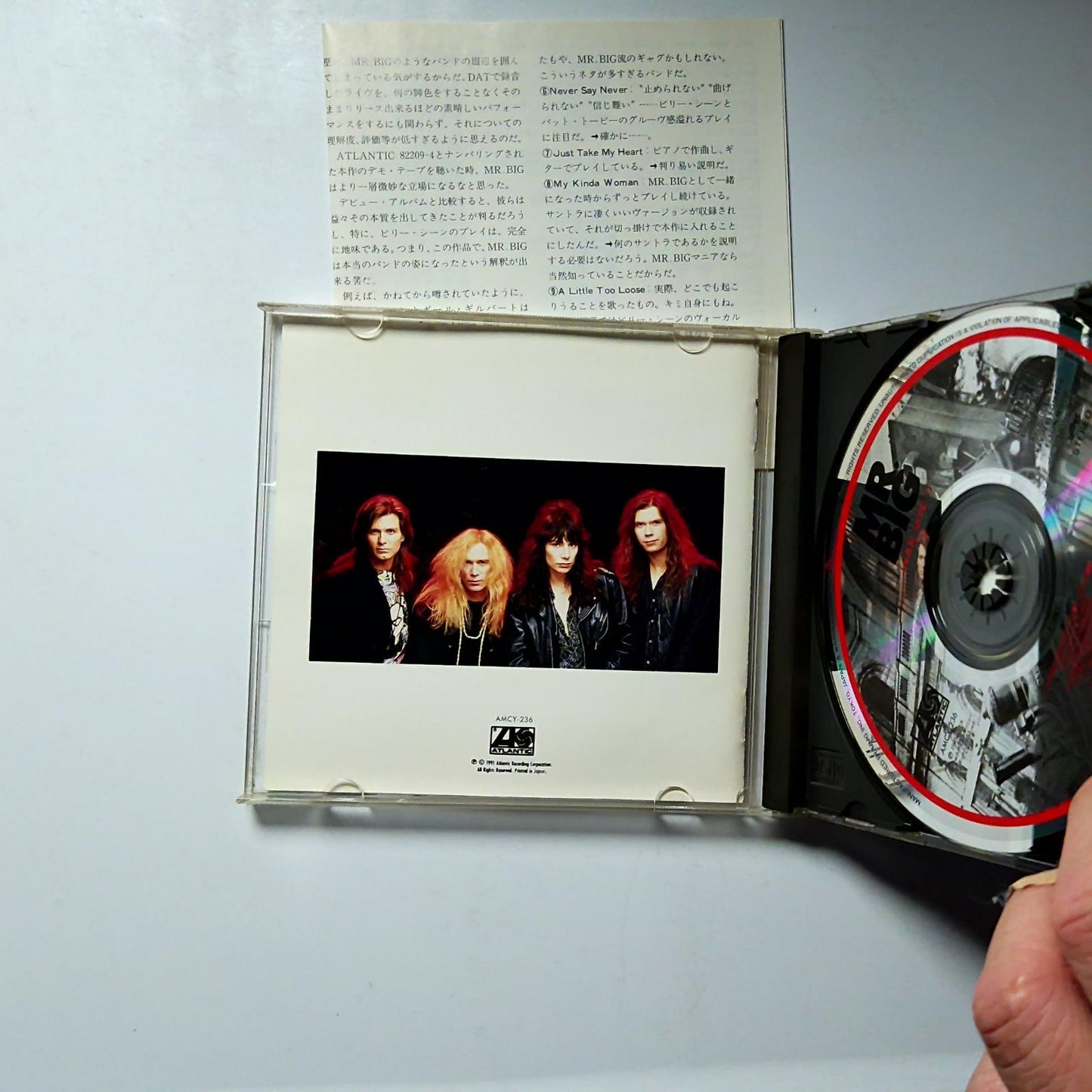 Mr. Big – Lean Into It (CD, 1993) Japan AMCY-236