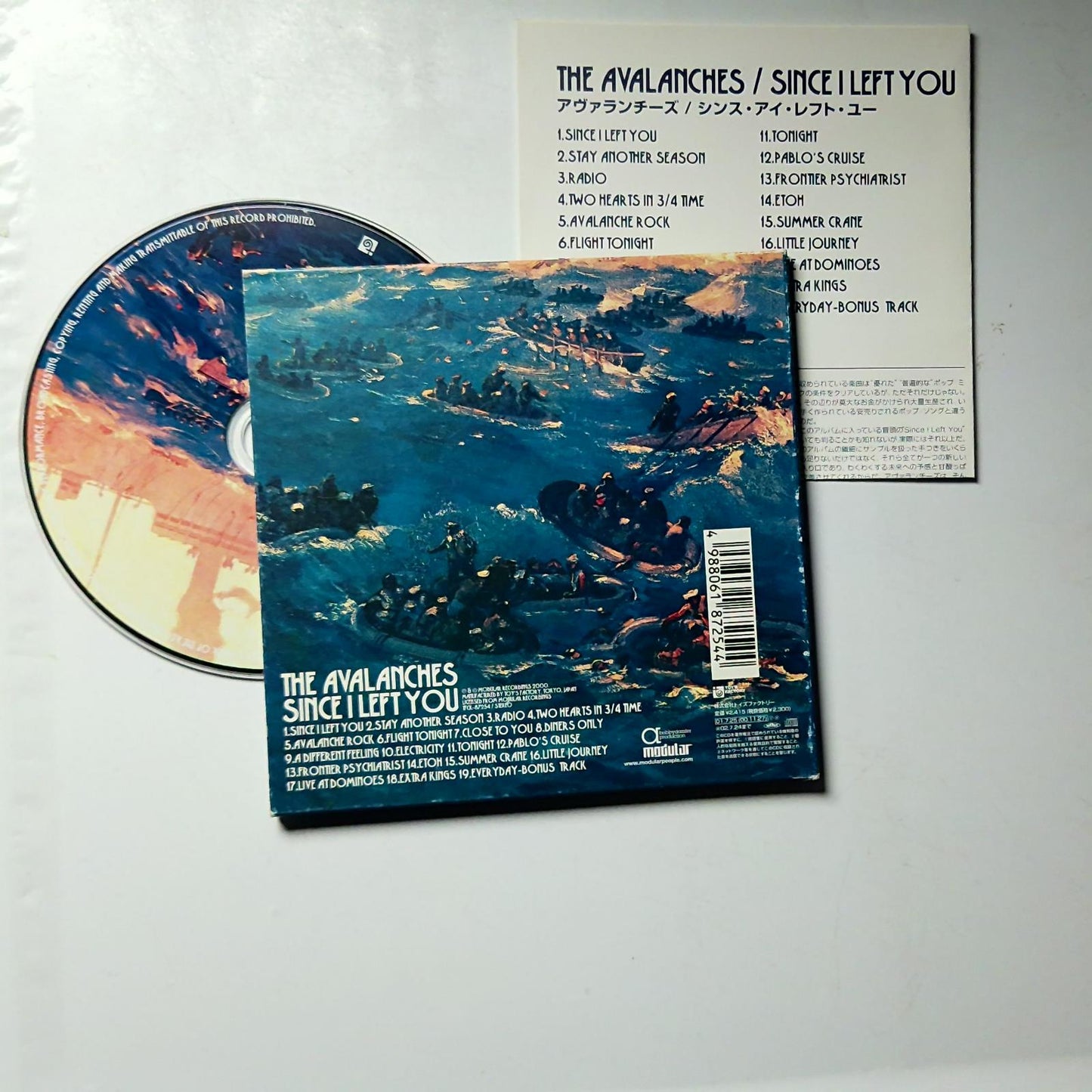 The Avalanches – Since I Left You (CD, 2001) Japan Digipak TFCK-87254