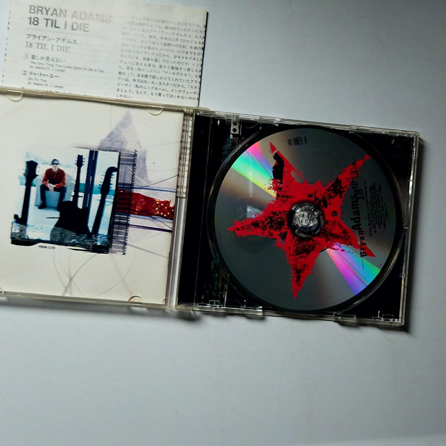 Bryan Adams – 18 Til I Die (CD, 1996) Japan POCM-1170